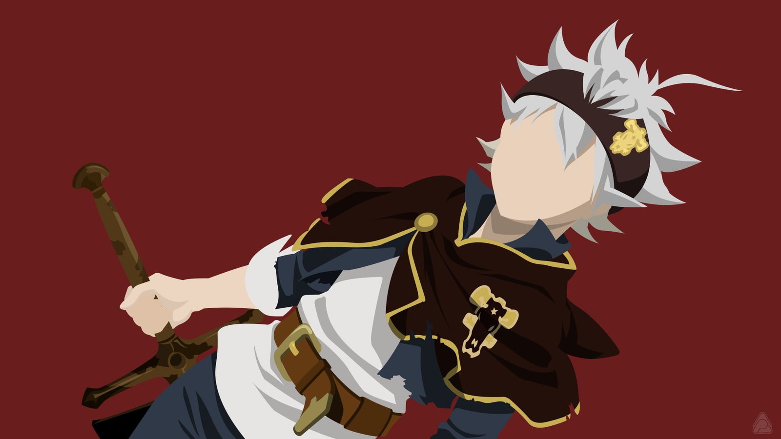 Anime Black Clover Asta 2k
