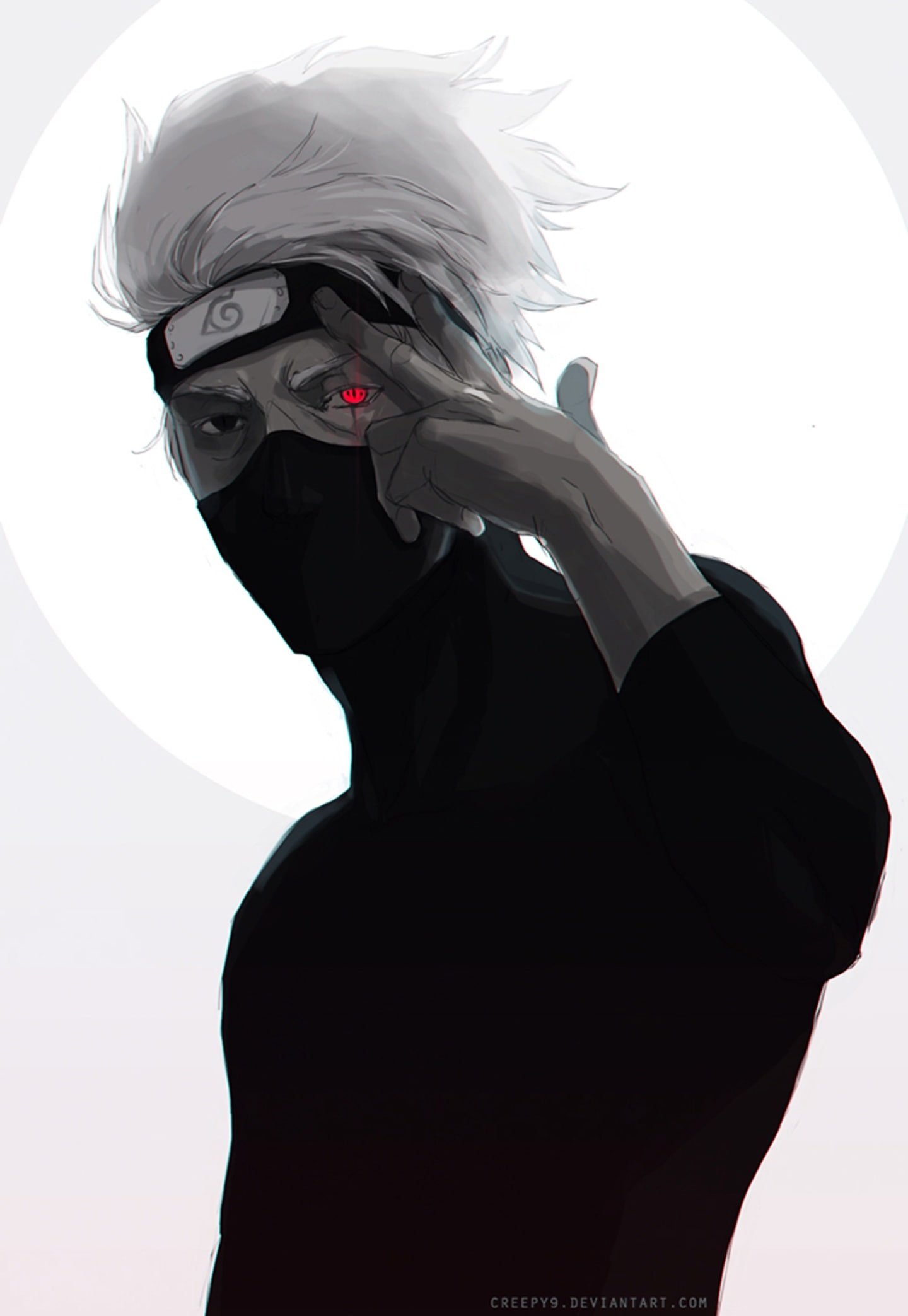 anime eyes guy kakashi naruto red series