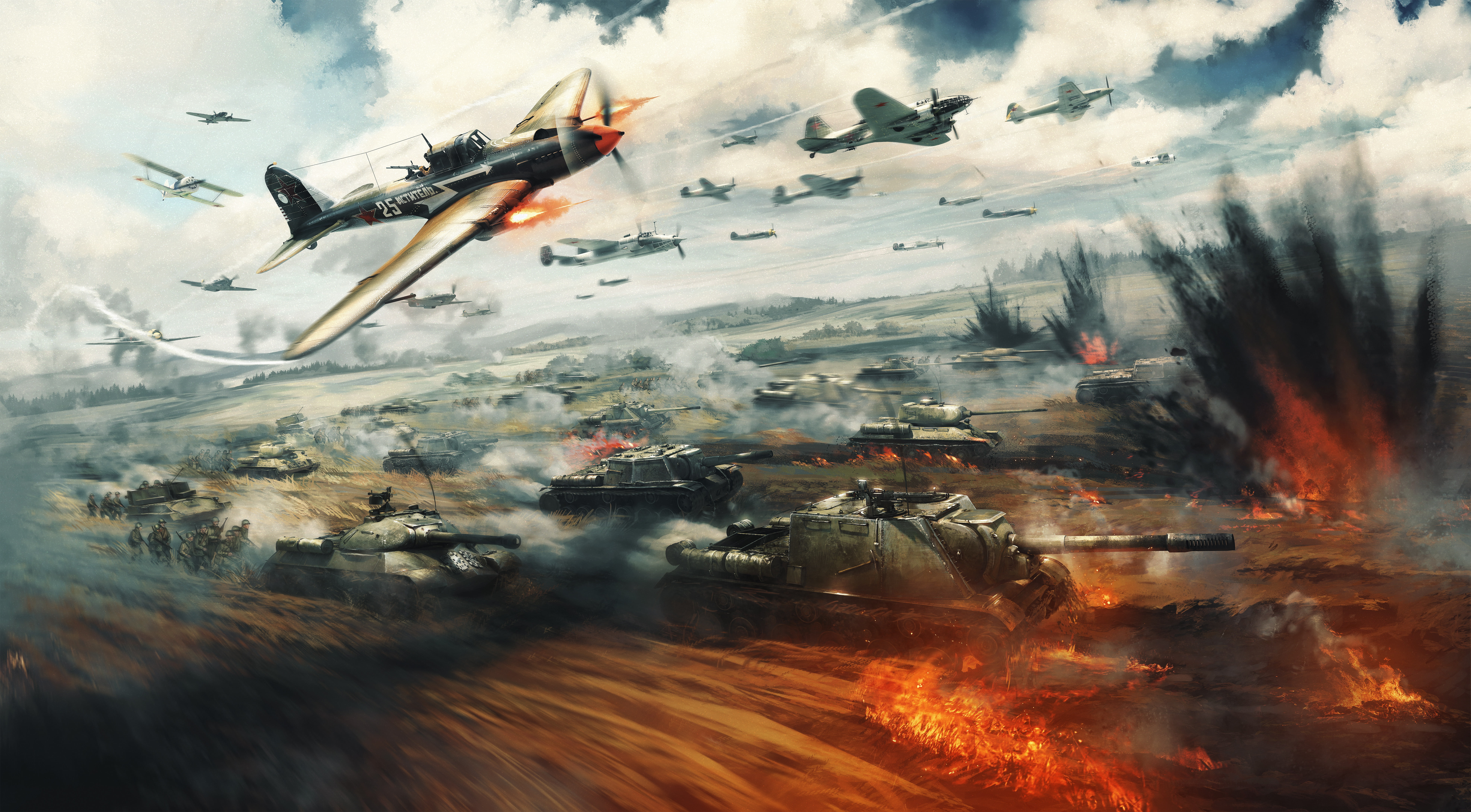 Tanks Planes War Thunder 2k 4k 5k 8k