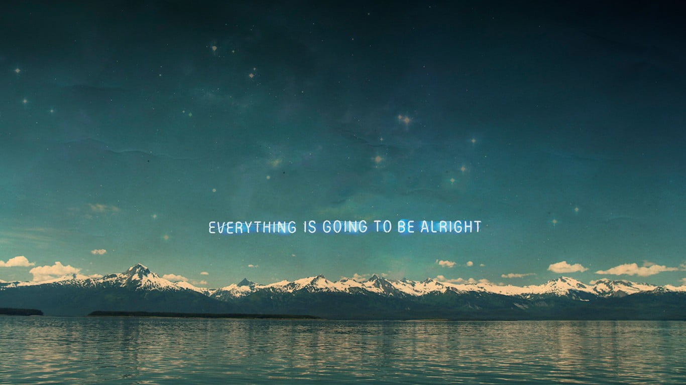 landscape wallpaper with text overlay motivational typography