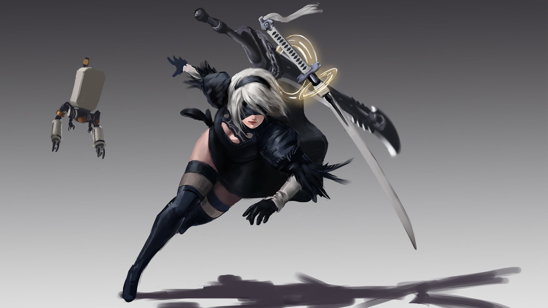 Nier;Automata wallpaper Nier Automata video games 2k