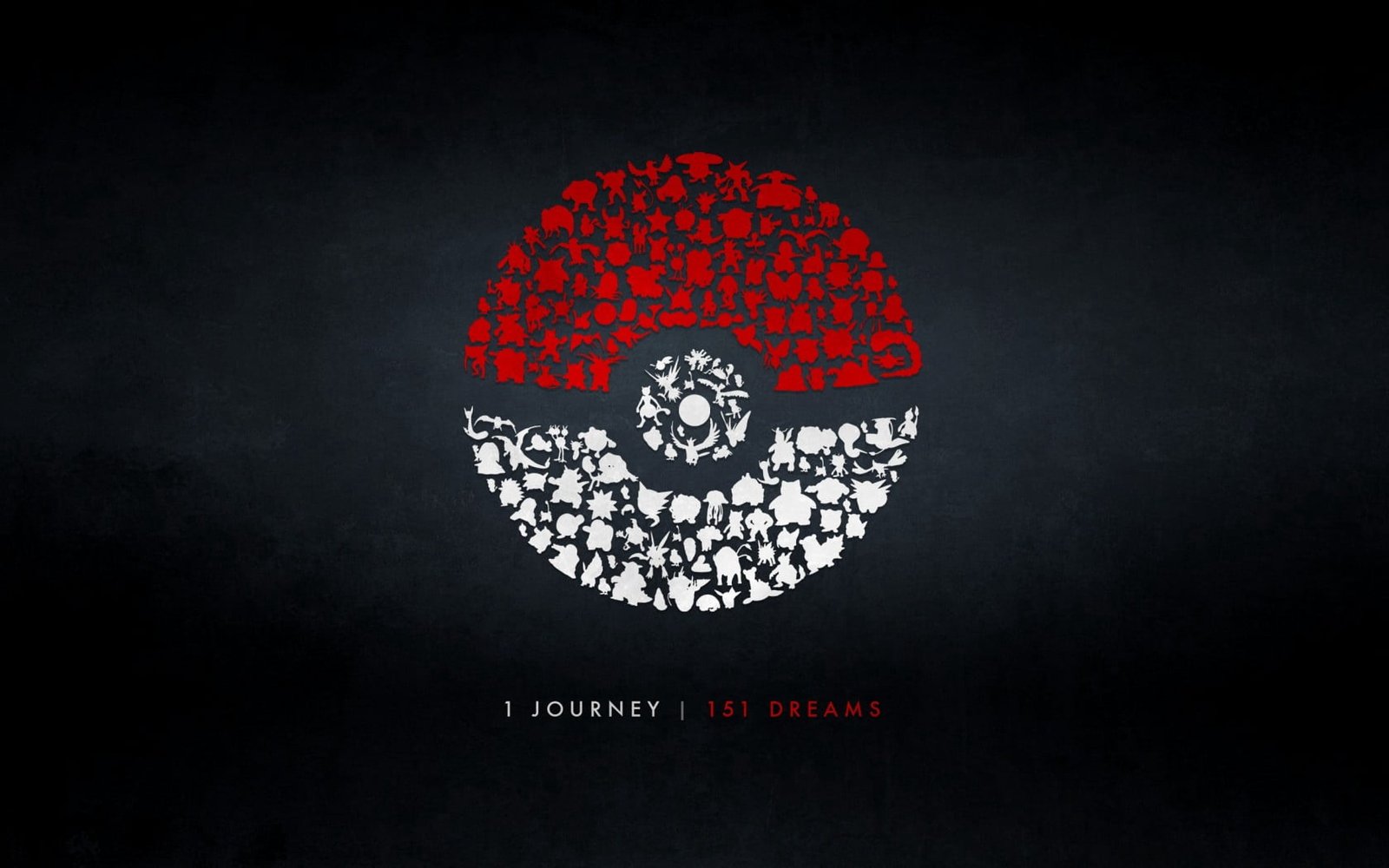 Pokeball wallpaper pokemon go logo minimalism blackboard 2k