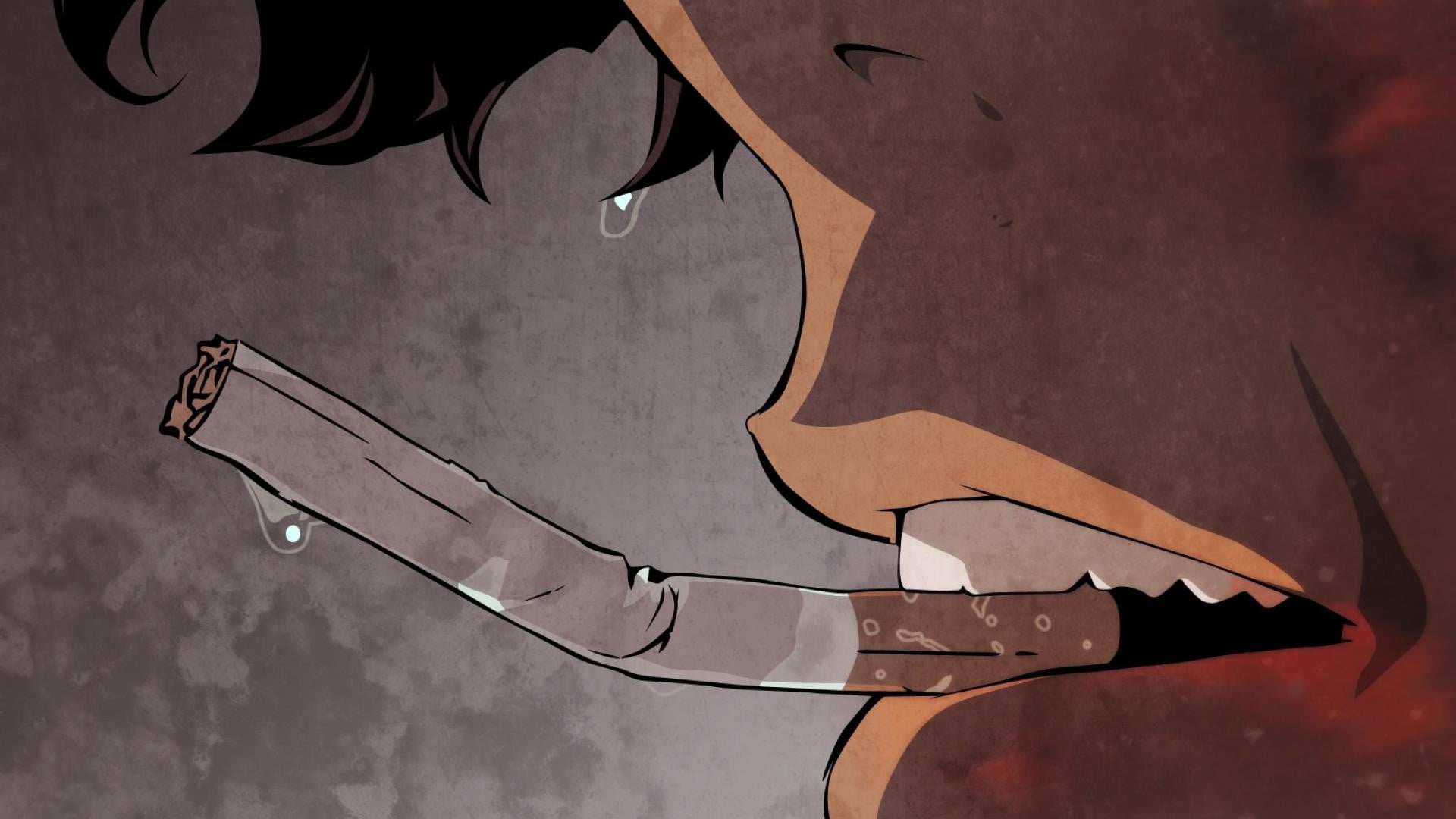 anime character smoking wallpaper Cowboy Bebop Spike Spiegel 2k