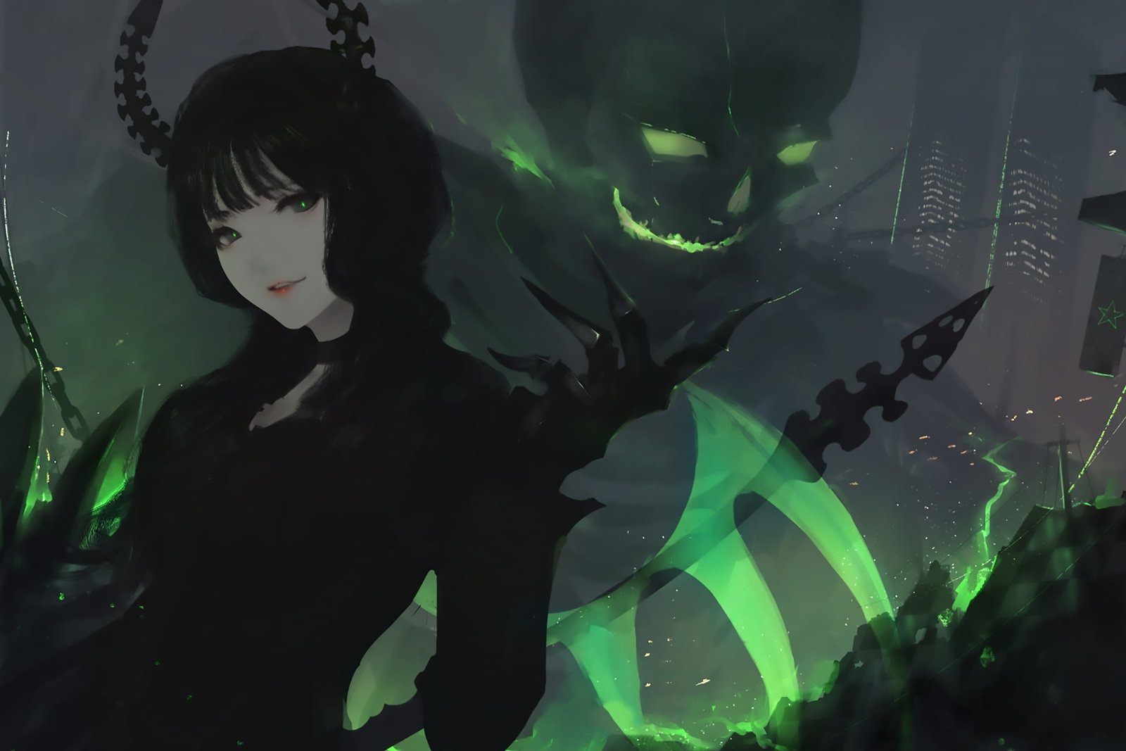anime girls Aoi Ogata 2k
