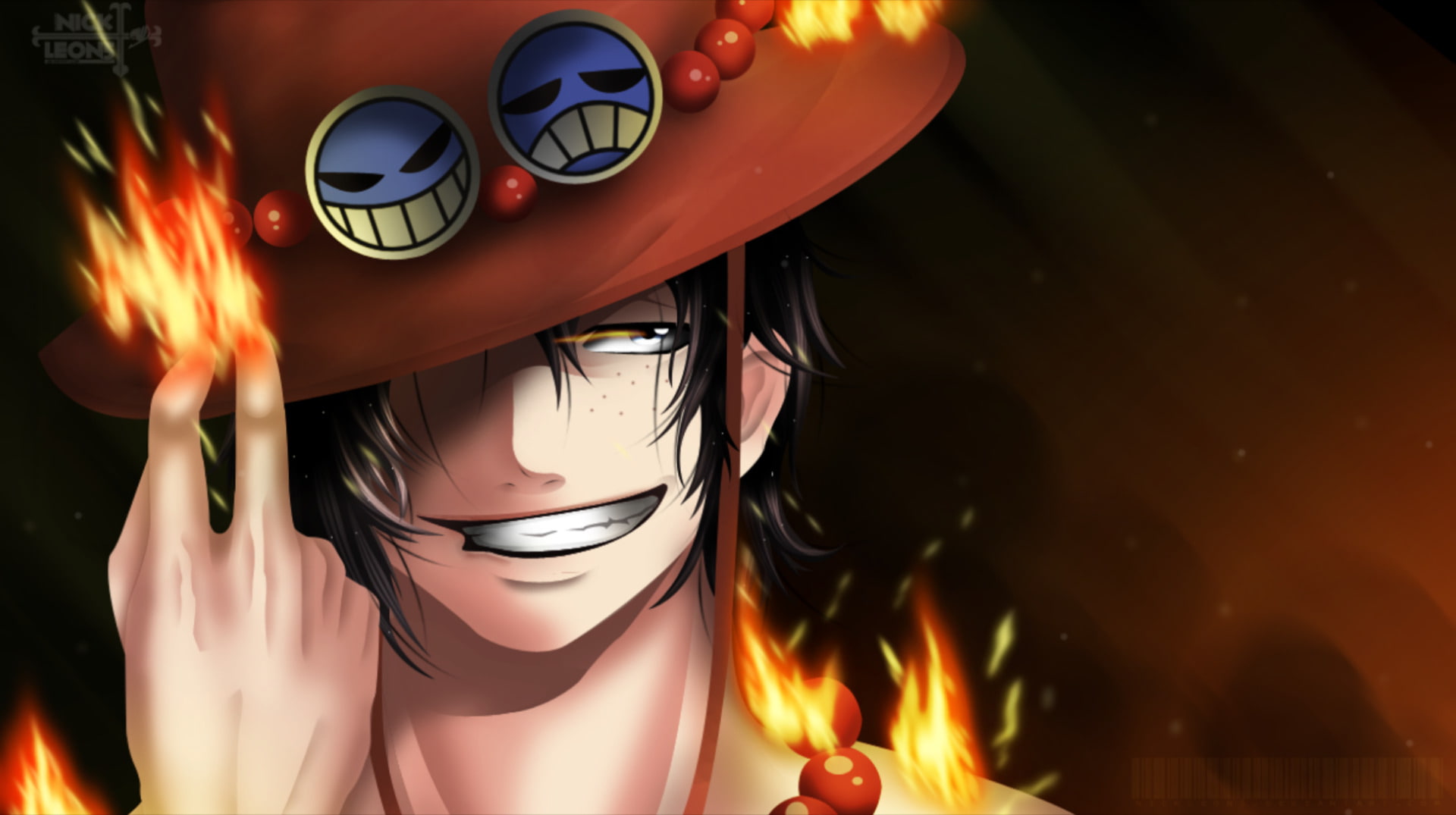 Anime One Piece Portgas D Ace 2k
