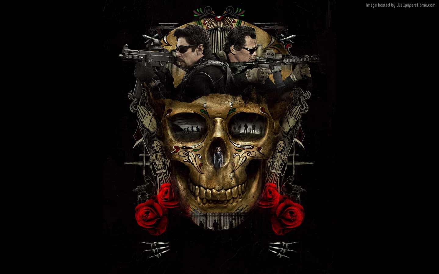 Benicio Del Toro Josh Brolin Sicario Day Of The Soldado