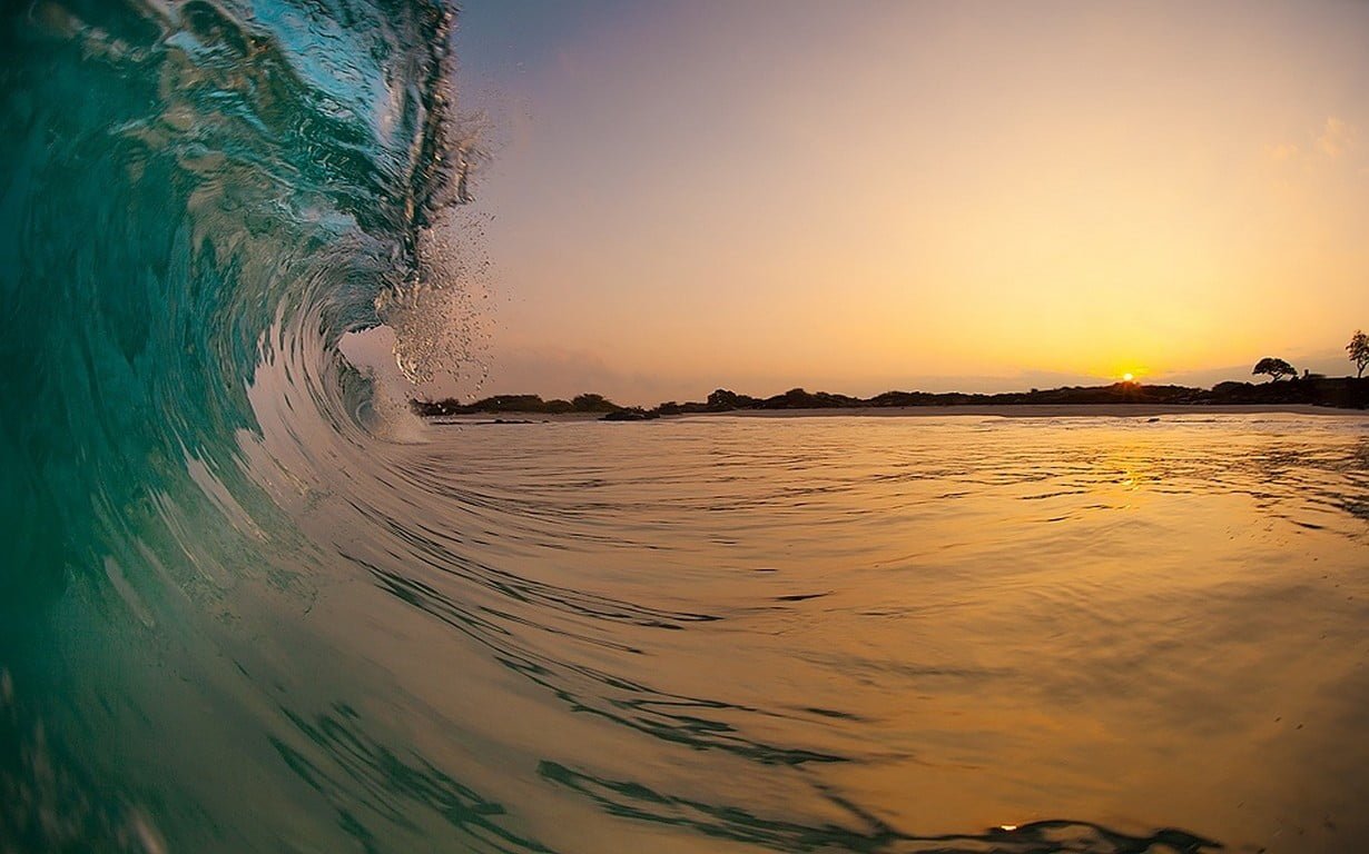 body of water nature landscape Hawaii waves beach sea summer