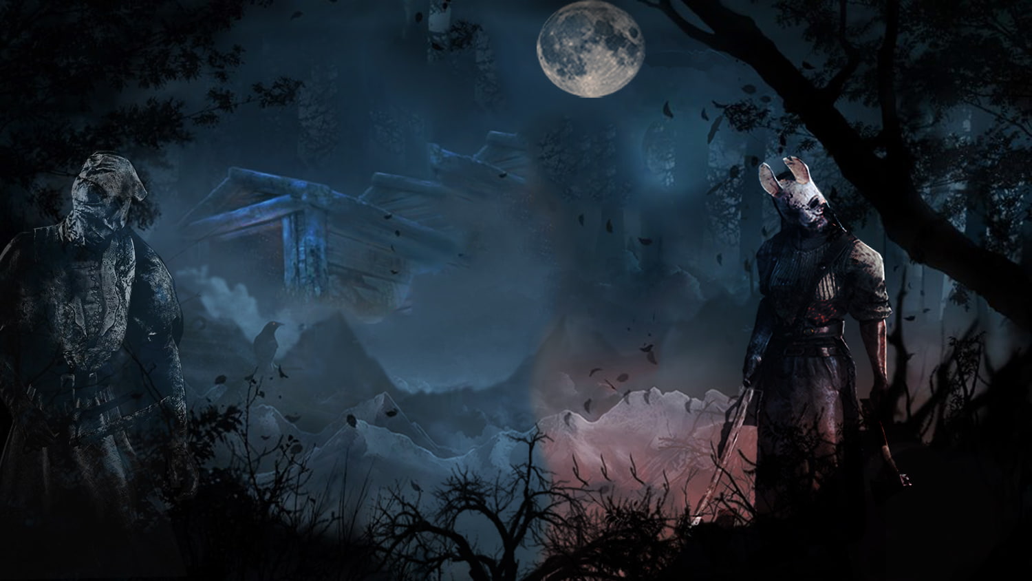 Dead by Daylight Killer tree night nature plant real people 2k