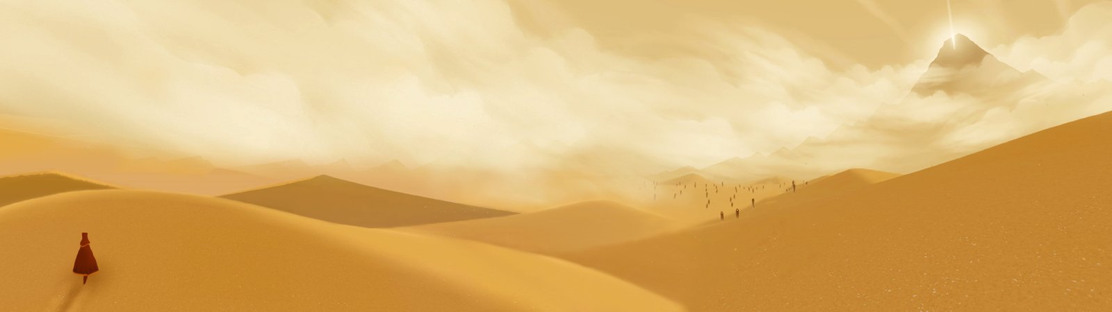 desert wallpaper multiple display Journey game video games 2k 4k