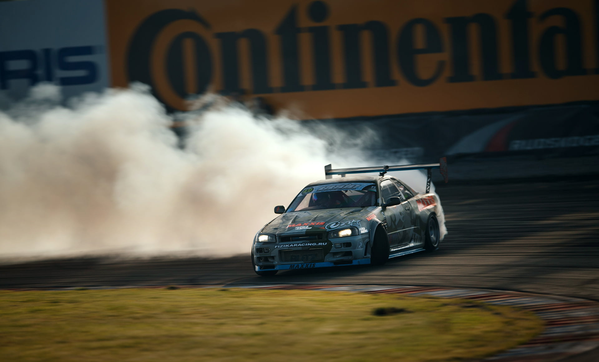 gray stock car nissan skyline gtr drift speed sport 2k