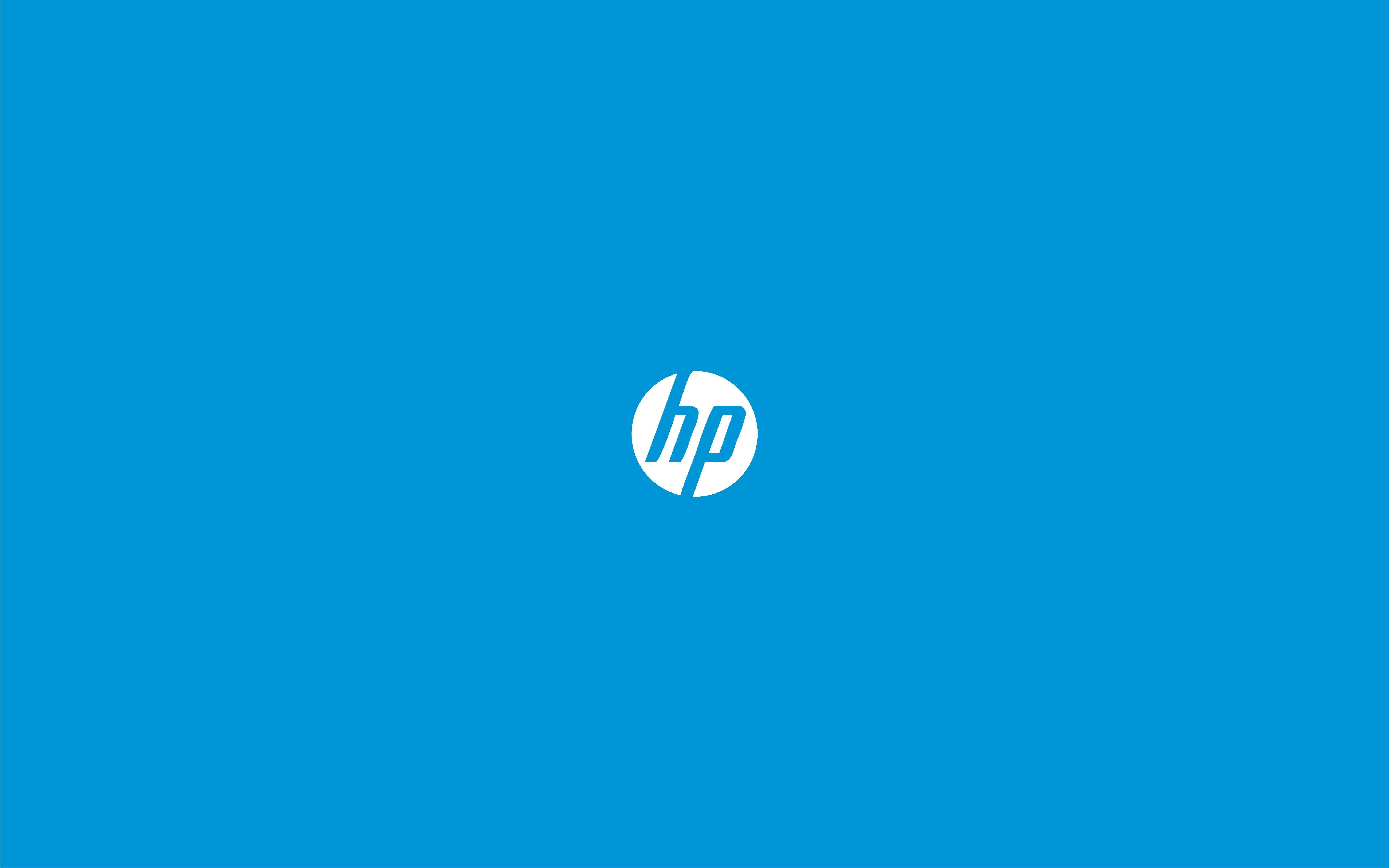 HP logo Wallpaper office emblem Hewlett Packard copier Photocopying 2k 4k 5k