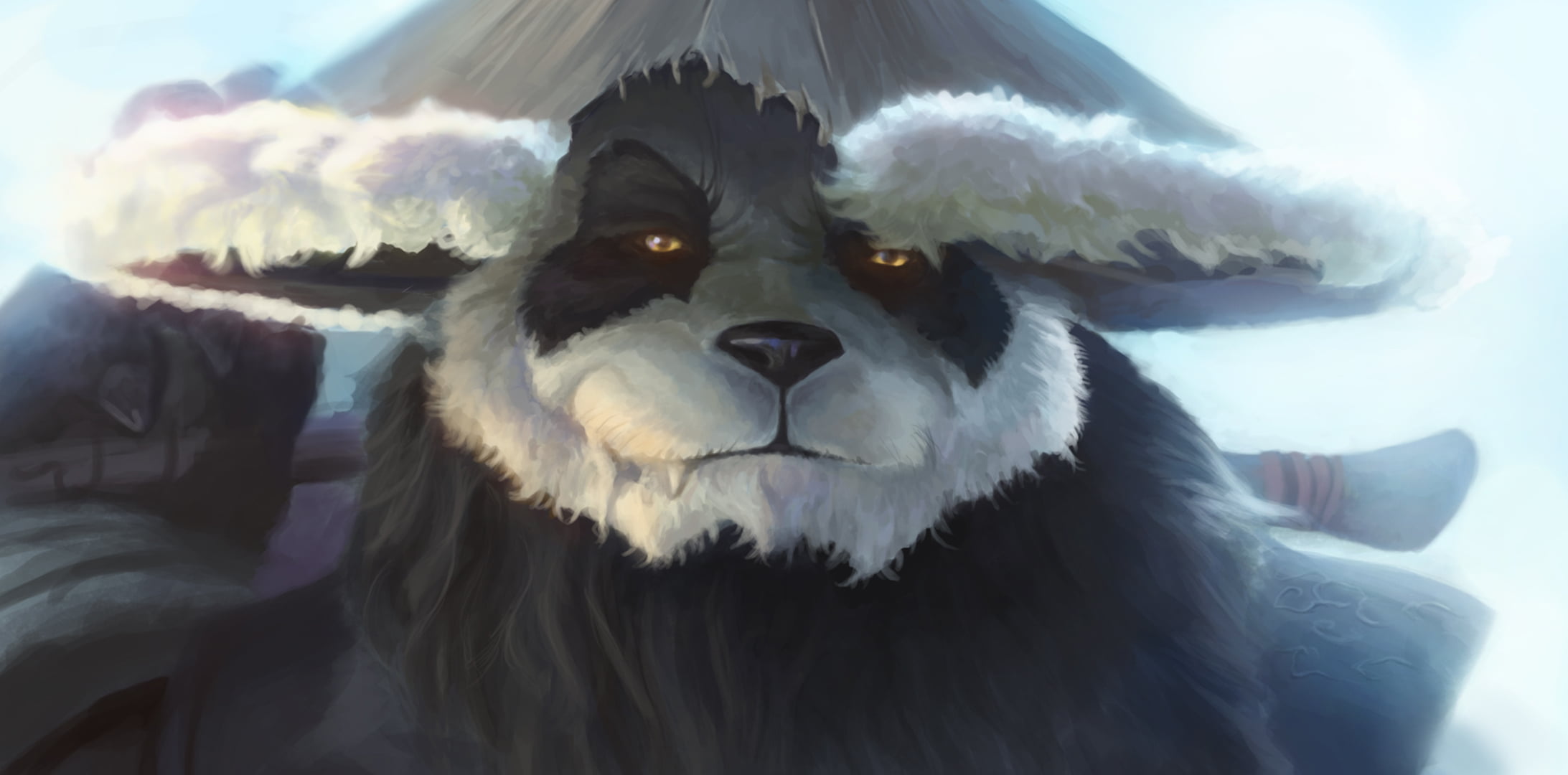 Kung Fu Panda wallpaper World of Warcraft wow art Mists Pandaria 2k