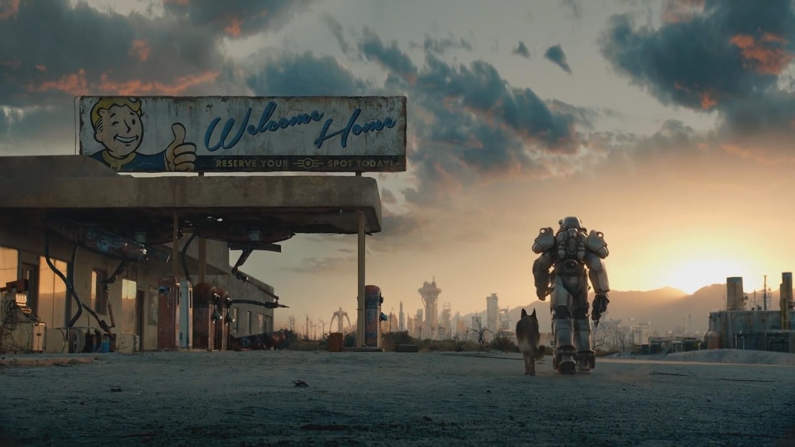 person and robot wallpaper Fallout 4 Bethesda Softworks 2k