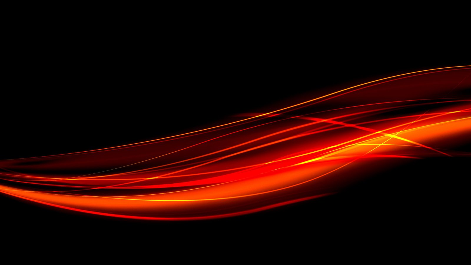 red wave light clip art abstract waveforms black digital 2k