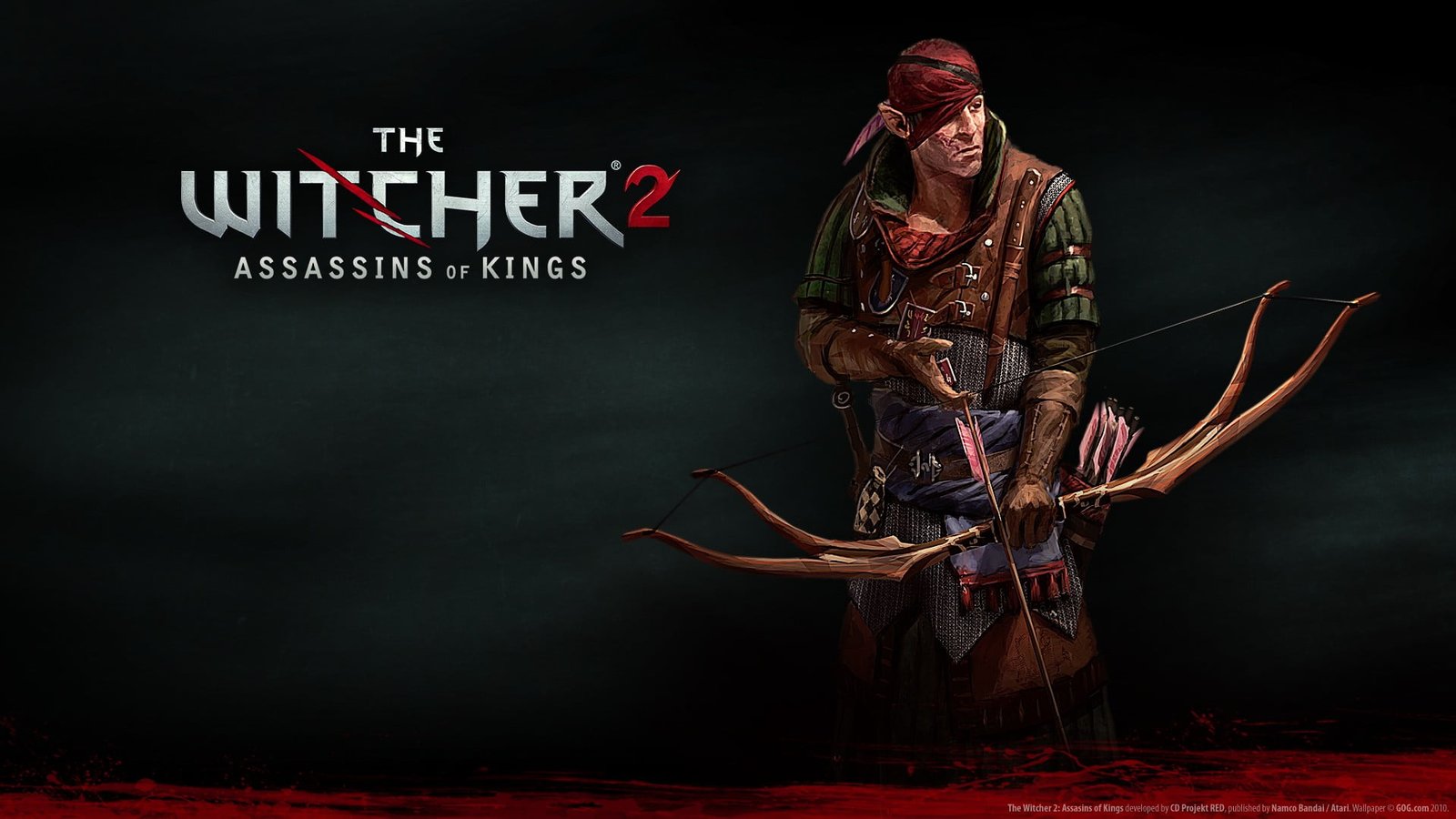 The Witcher 2 Assassins of Kings digital wallpaper one person 2k