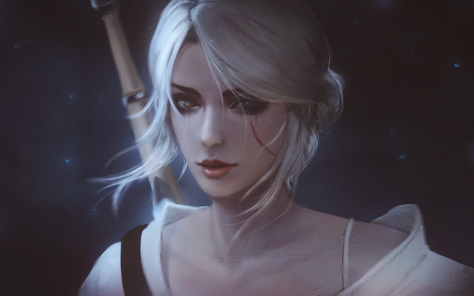 The Witcher 3 Wild Hunt Ciri headshot 2k