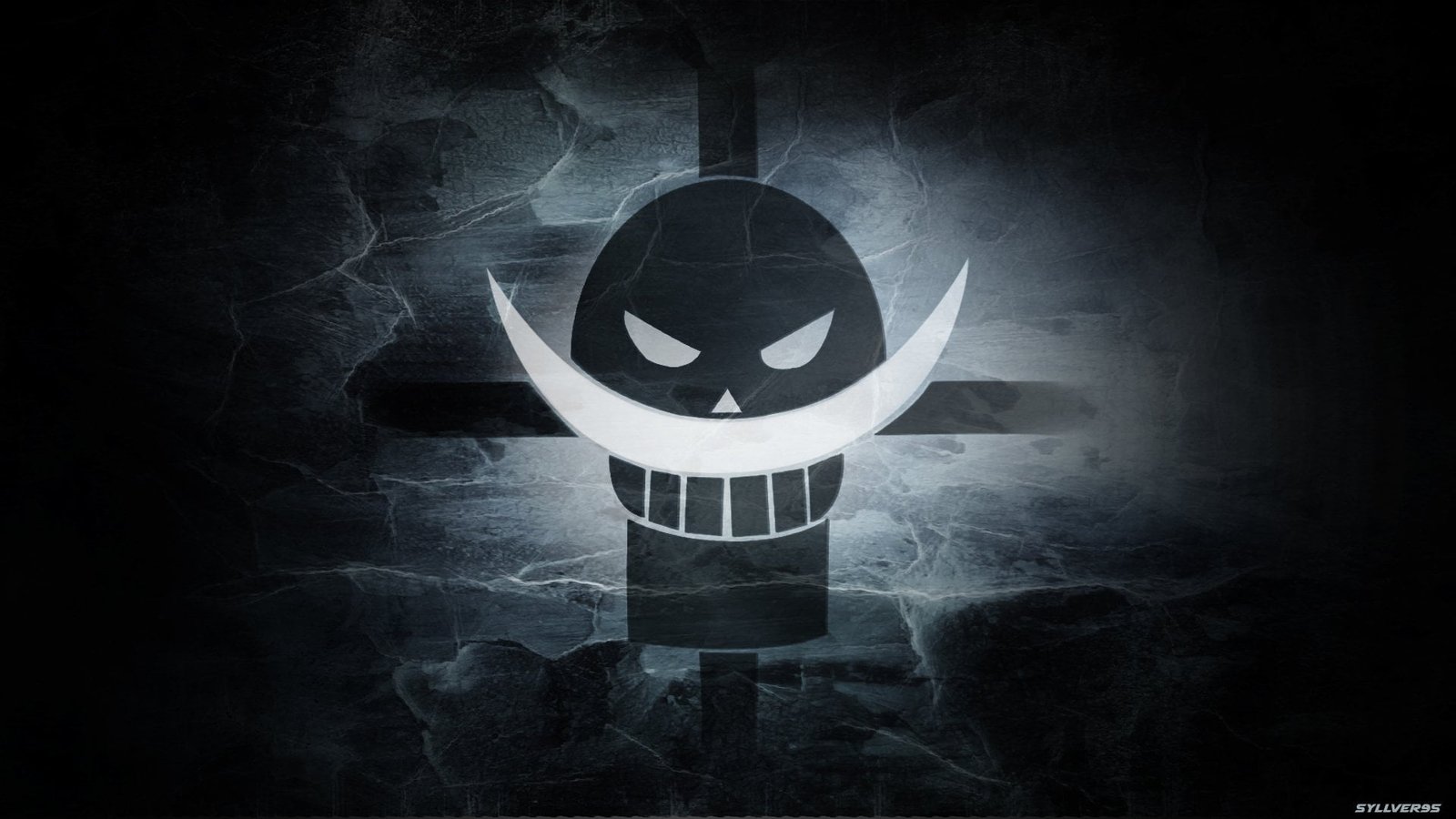 One Piece logo Anime Film Gold Pirate White fear 2k