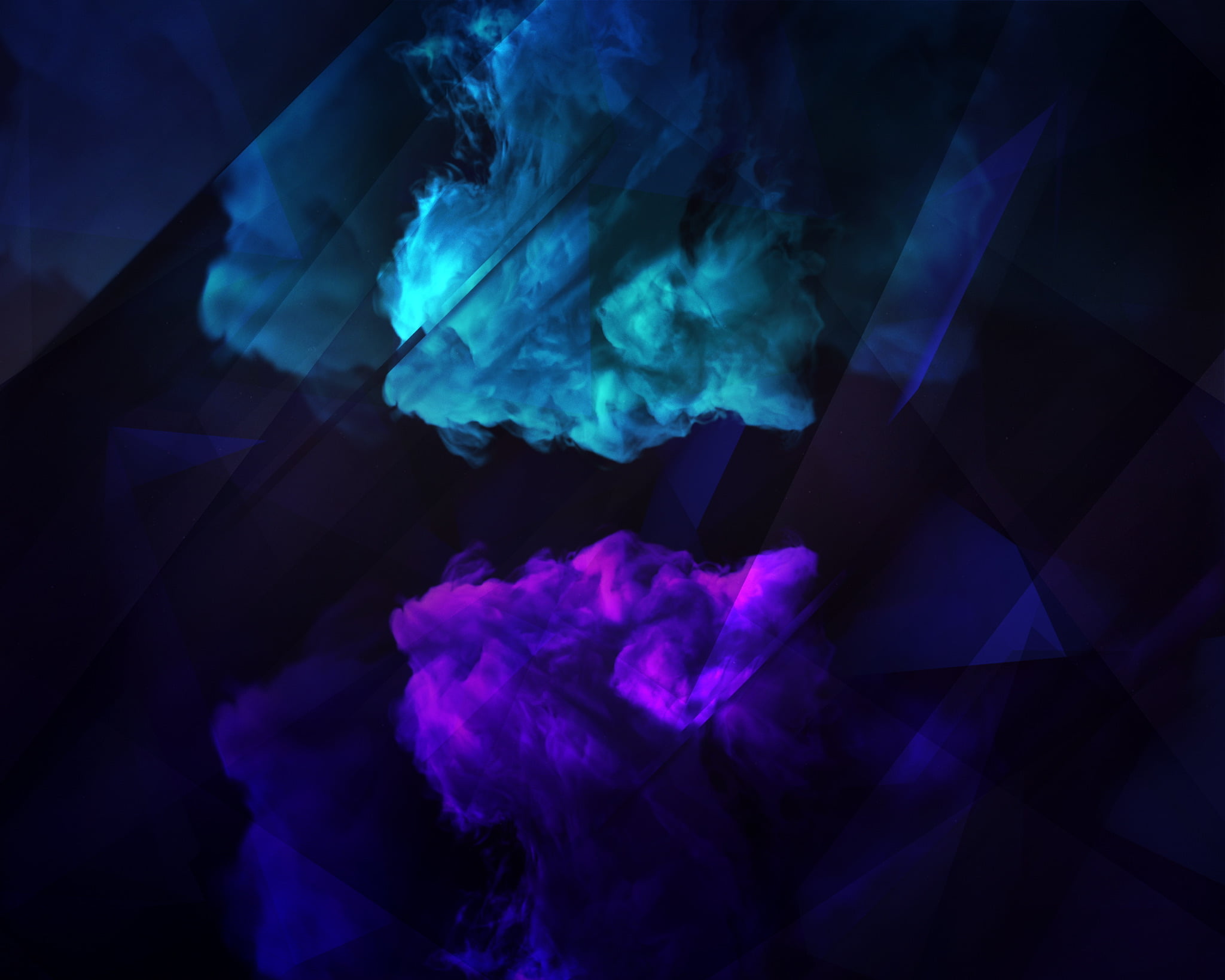 purple and blue smoke abstract graphic design vector studio shot 2k