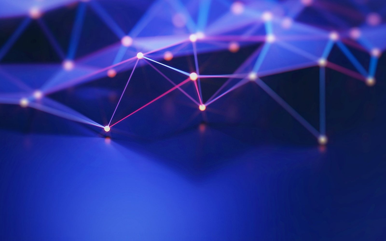 Purple glare abstract art bokeh HD backgrounds blue technology 2k