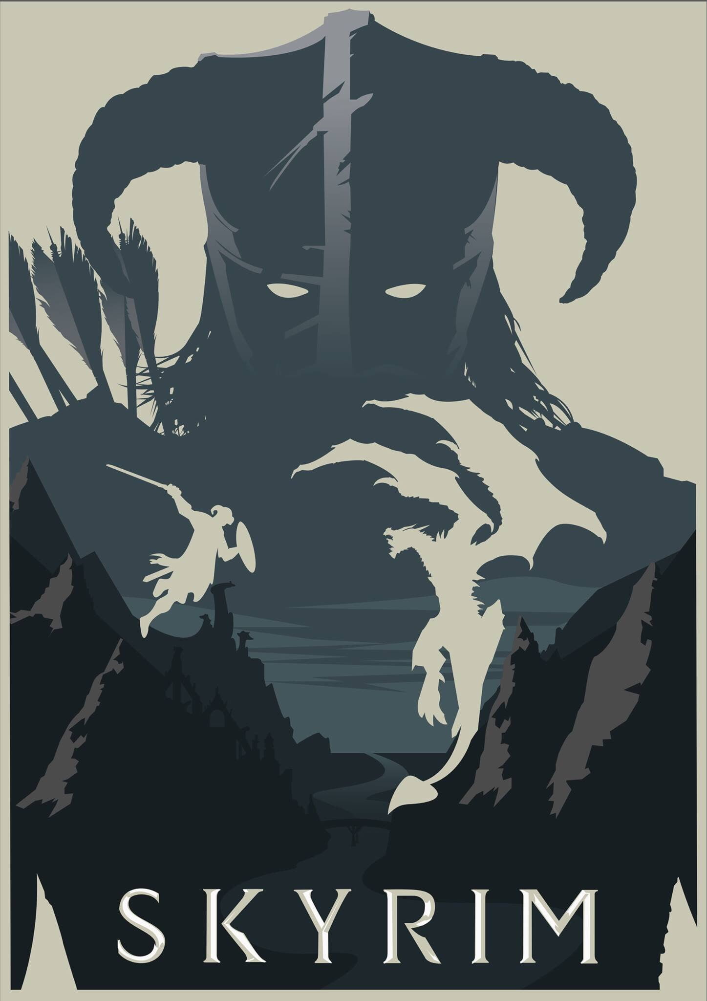 The Elder Scrolls V Skyrim poster