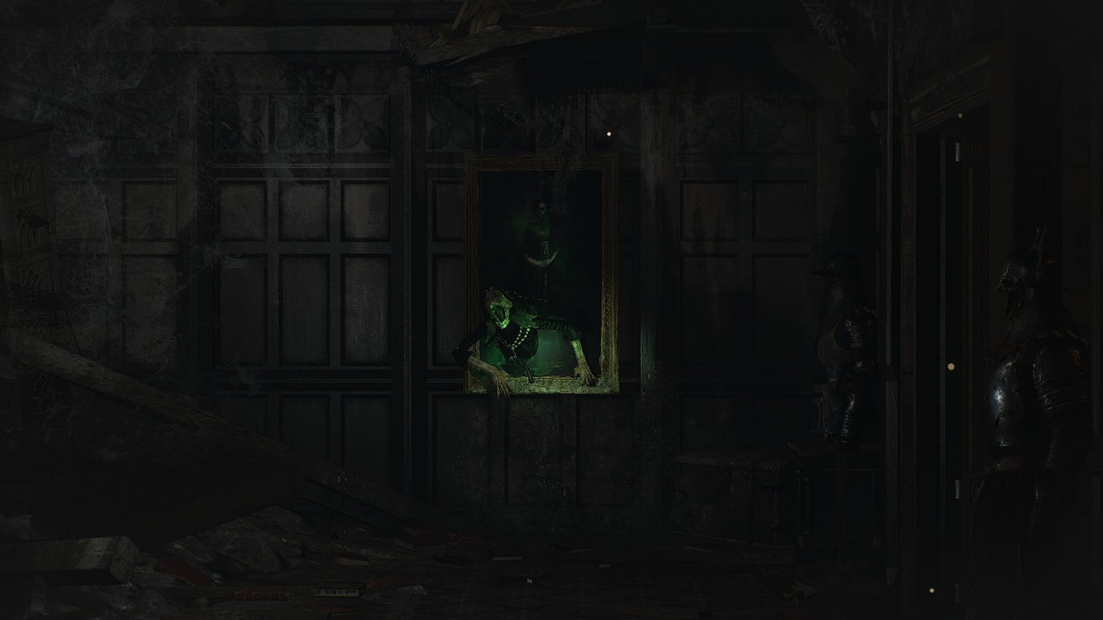 The Witcher 3 Wild Hunt video games ghosts painting Hearts of Stone 2k