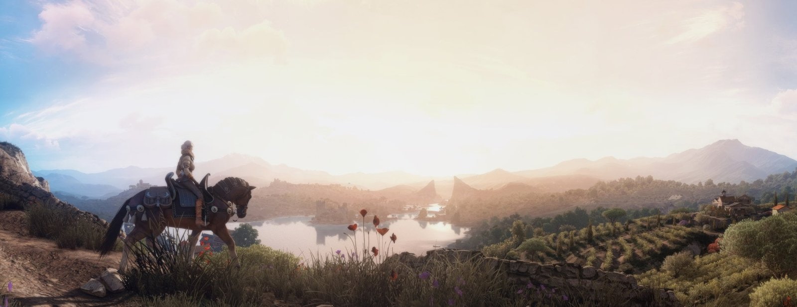 The Witcher 3 Wild Hunt Ciri Meadow 2k