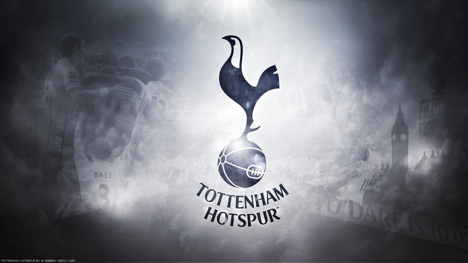 Tottenham Hotspur logo COYS spurs Eriksen smoke physical structure 2k