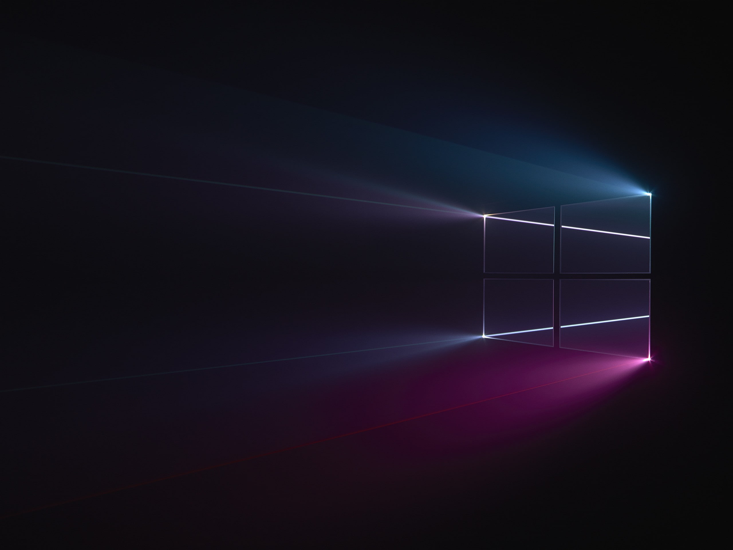 Windows 10 abstract GMUNK light natural phenomenon illuminated 2k