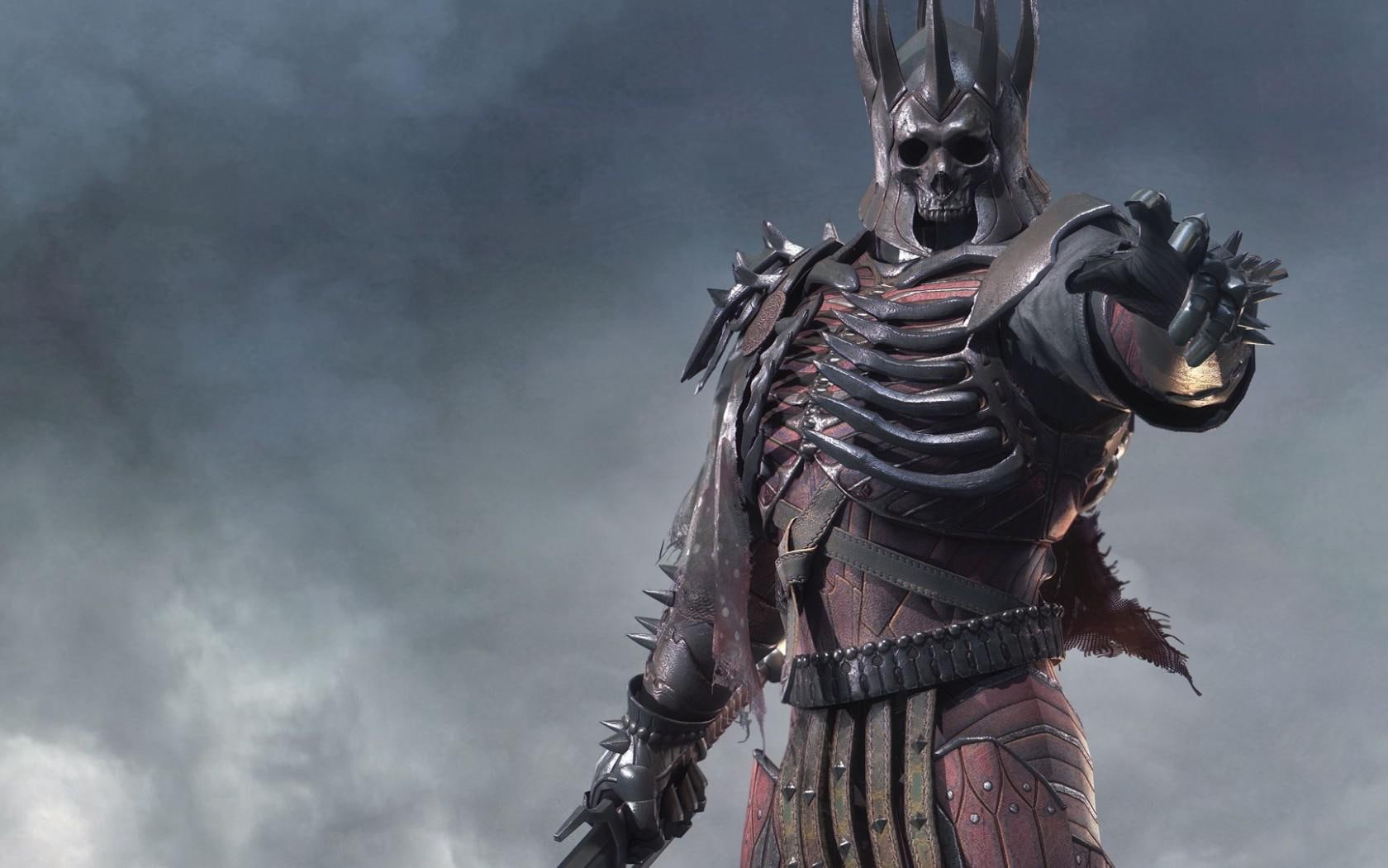 witcher 3 wild hunt art the concept skeleton in armor illustration 2k