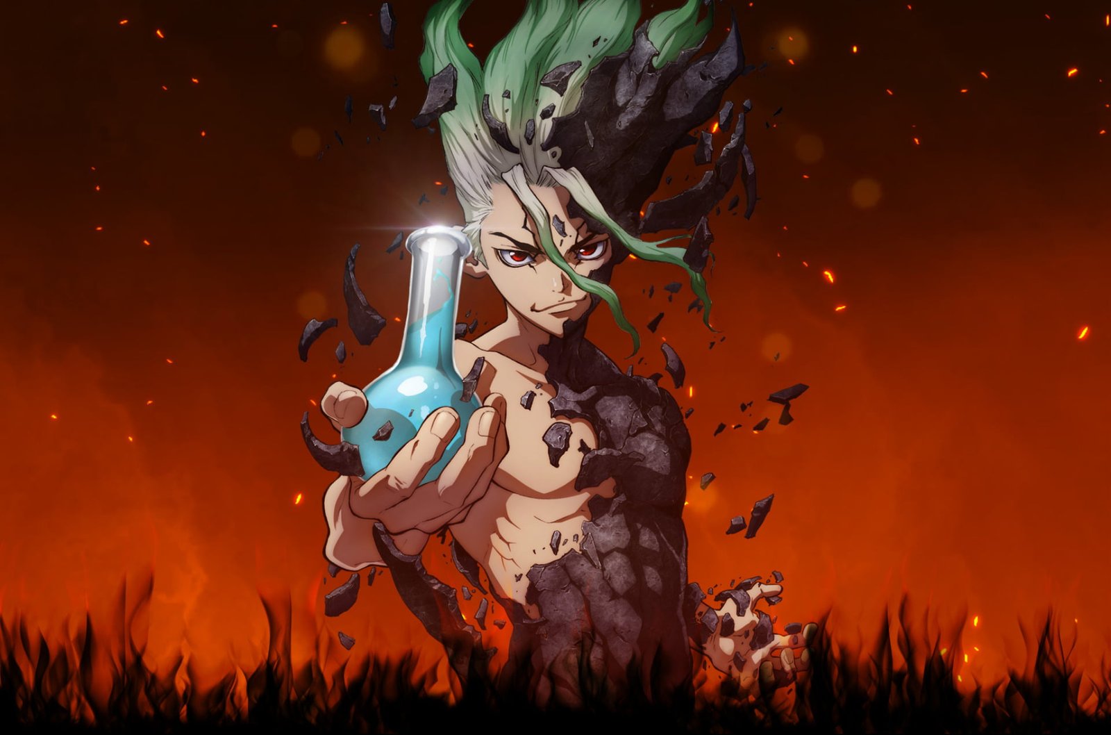 Anime Dr Stone Senku Ishigami 2k