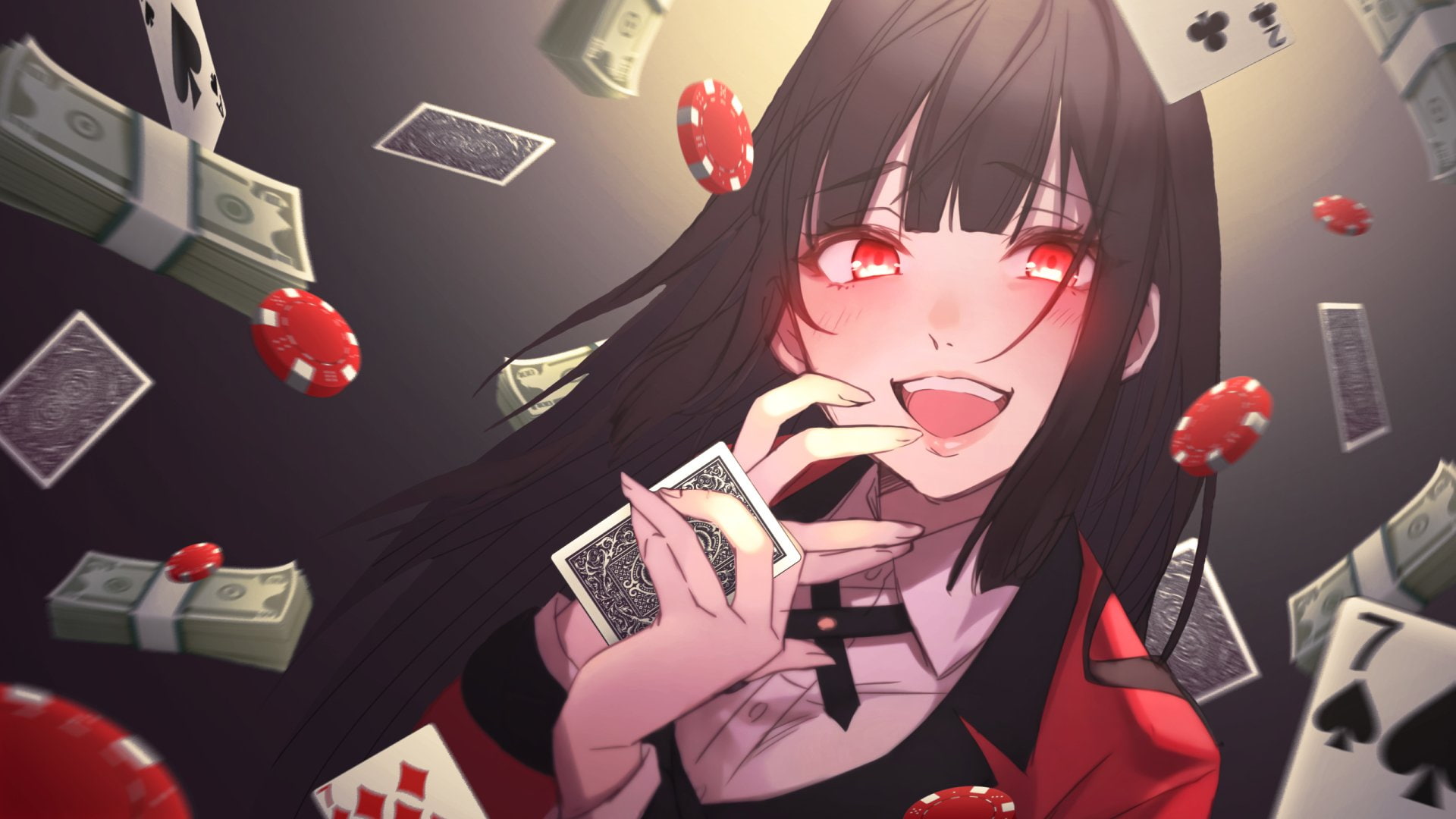 Anime Kakegurui Yumeko Jabami 2k
