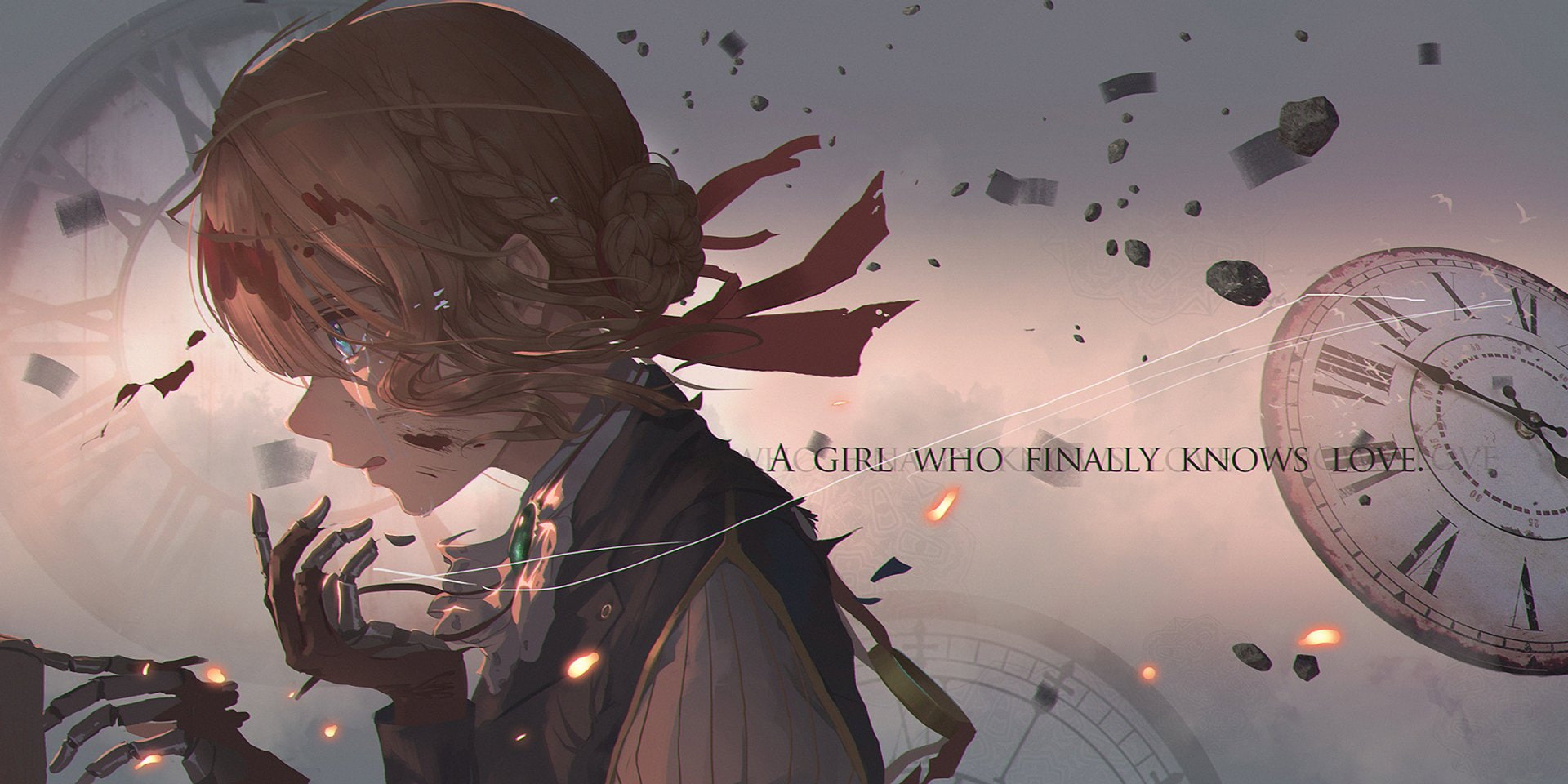 Anime Violet Evergarden Character one person 2k