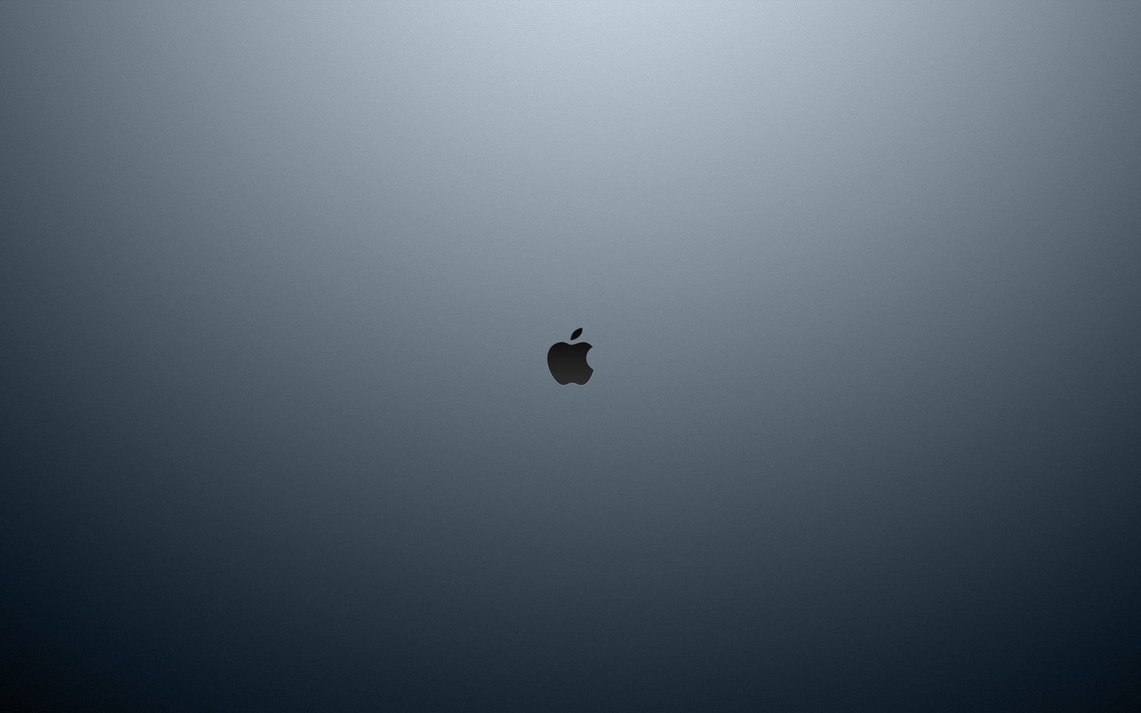 Apple logo minimalism texture computers grey background style 2k