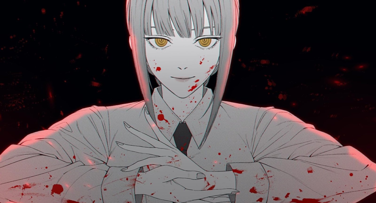 artwork Chainsaw Man Makima anime girls 2k