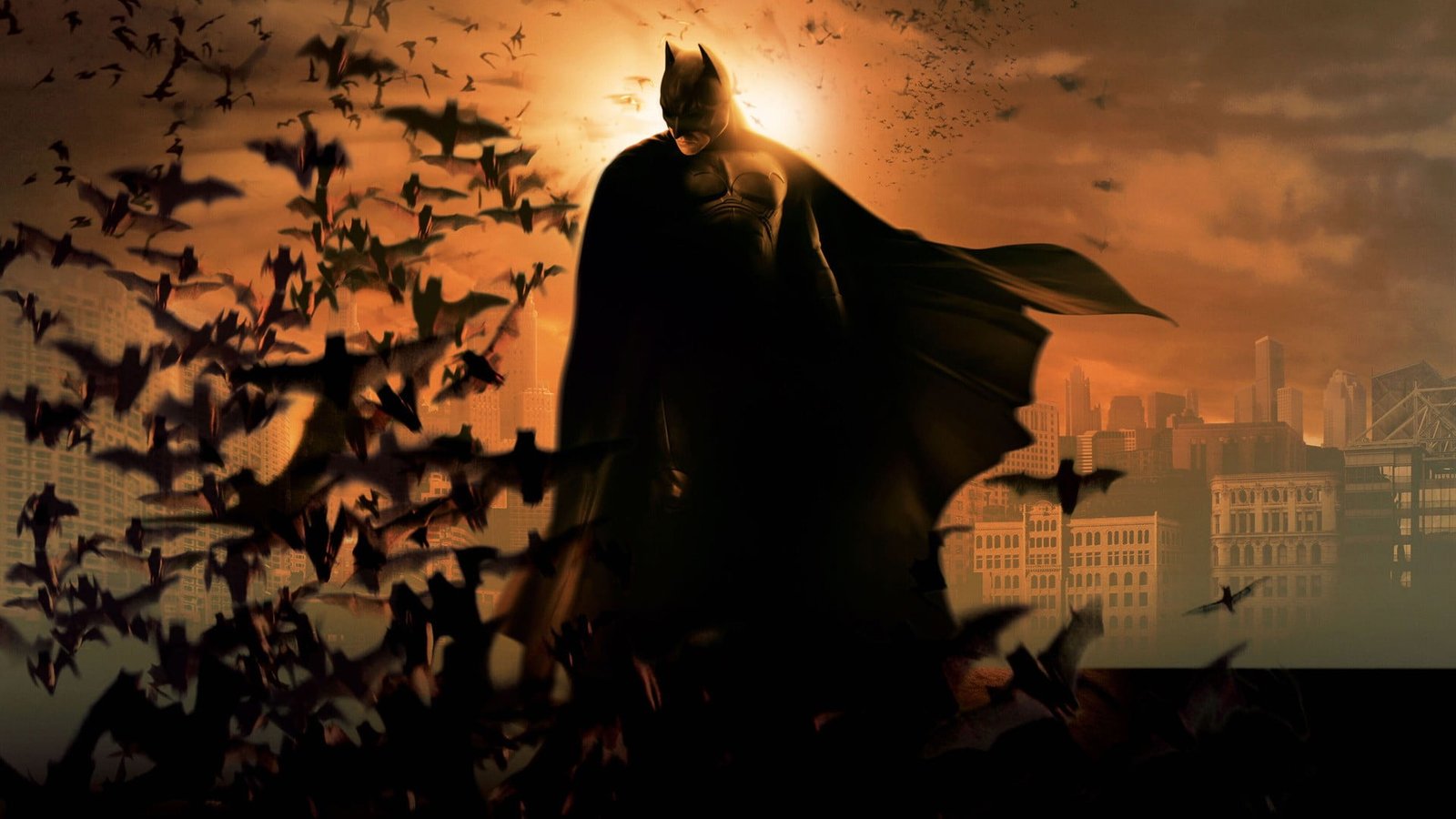 Batman movies The Dark Knight Begins building exterior 2k