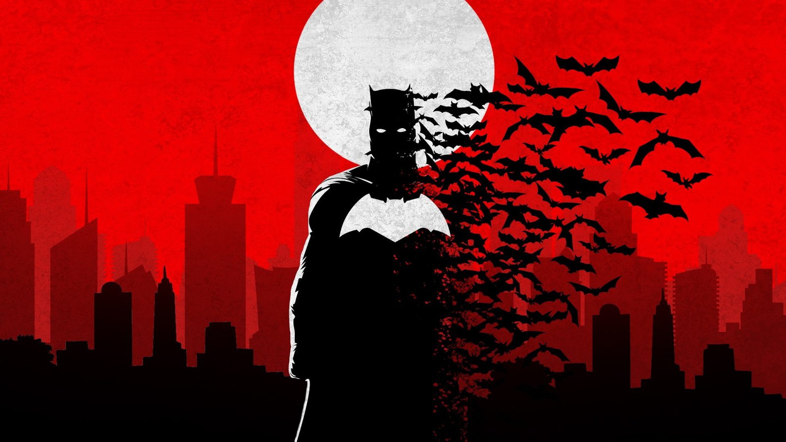 batman HD minimalistic 2k