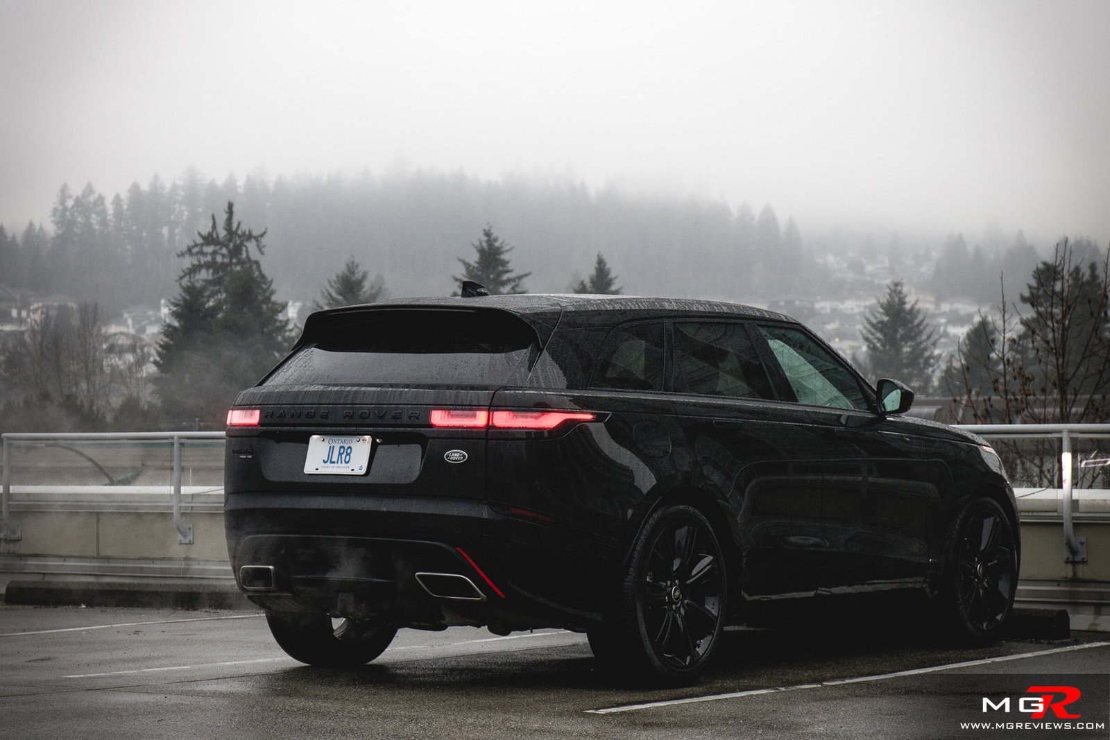 black range rover velar transportation motor vehicle car 2k