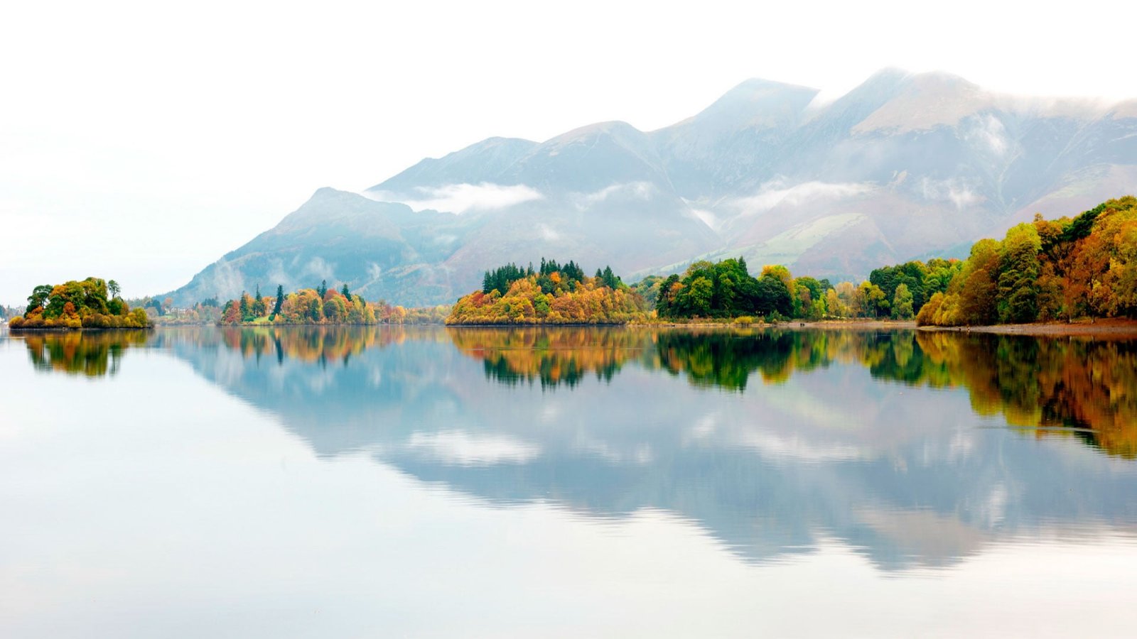 body of water nature landscape trees forest England UK 2k