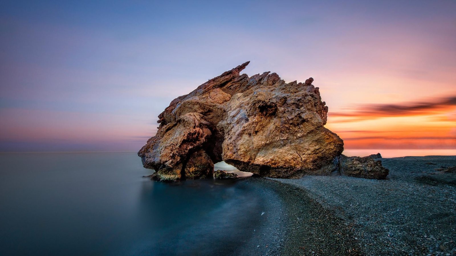 brown rock formation landscape elephant england rocks 2k