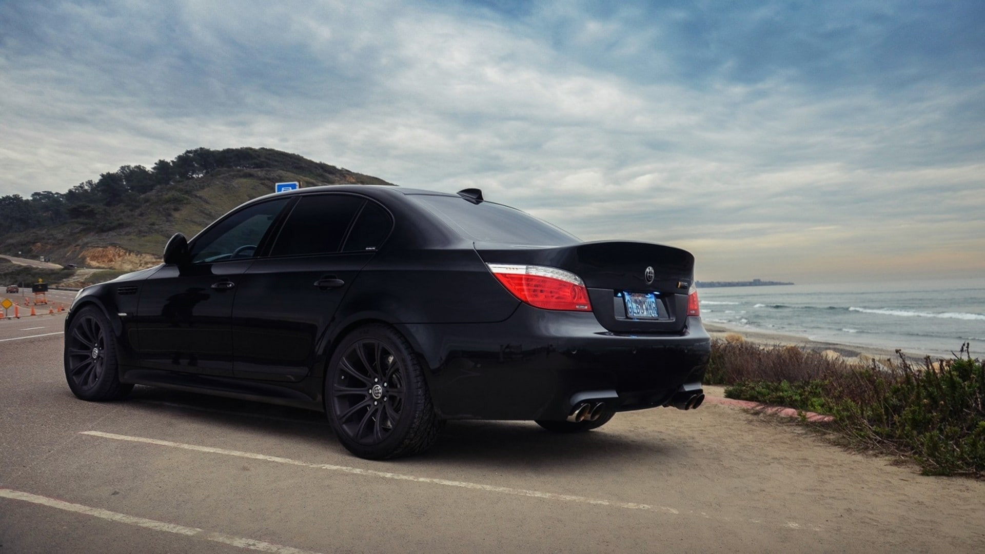 car BMW engine sky mode of transportation 2k