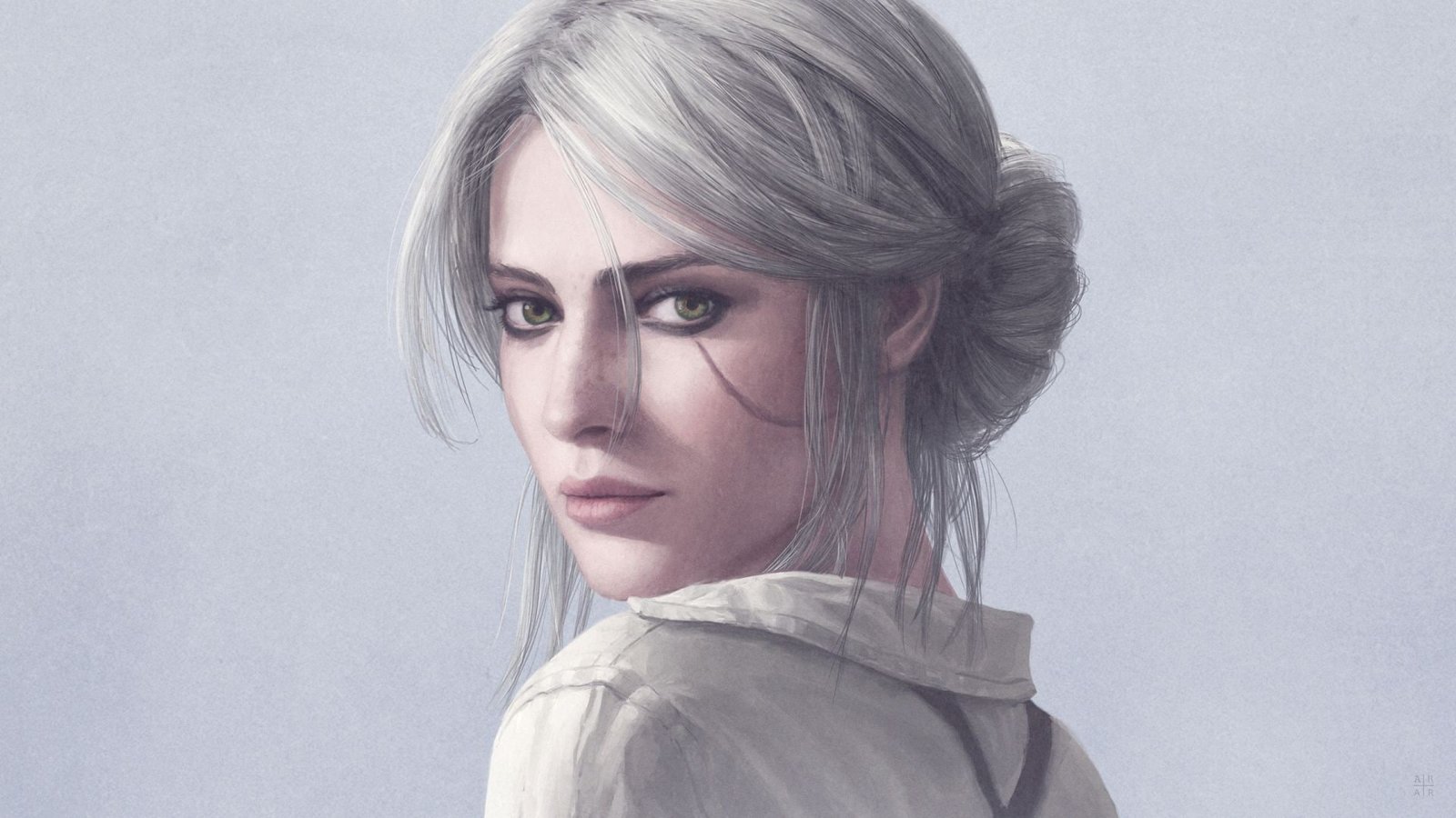 Cirilla Fiona Elen Riannon video game characters The Witcher 3 Wild Hunt 2k