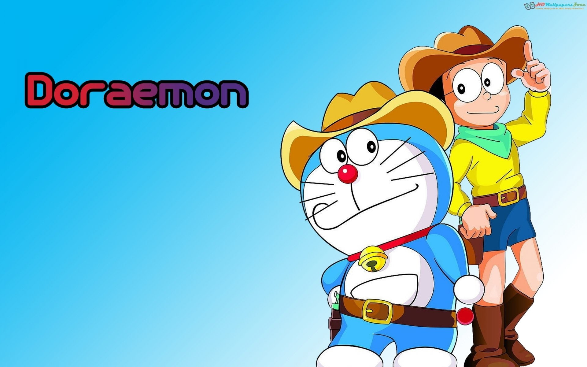 Doraemon and Nobita illustration Anime 2k