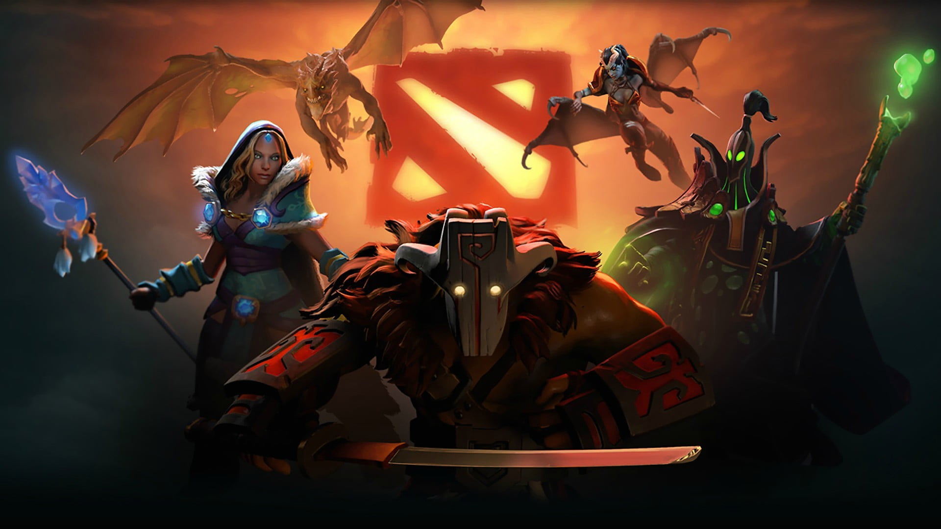 Dota characters illustration 2 video games arts culture and entertainment 2k
