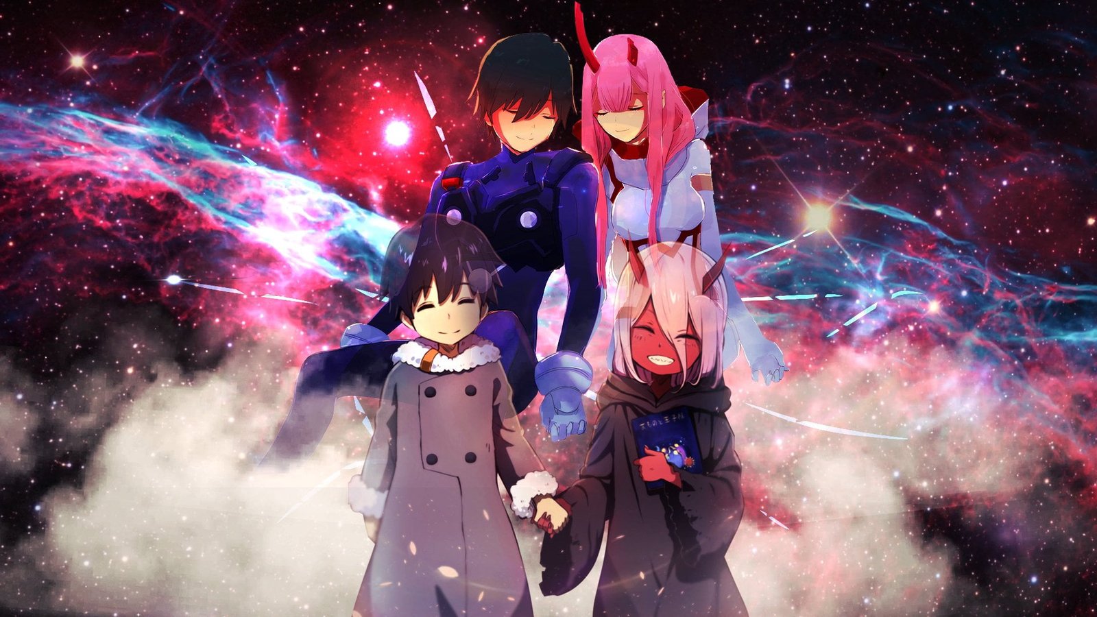 Anime Darling in the FranXX Galaxy Hiro 2k