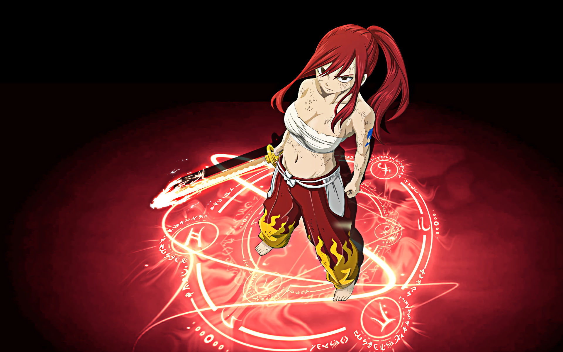 Anime Fairy Tail Erza Scarlet 2k