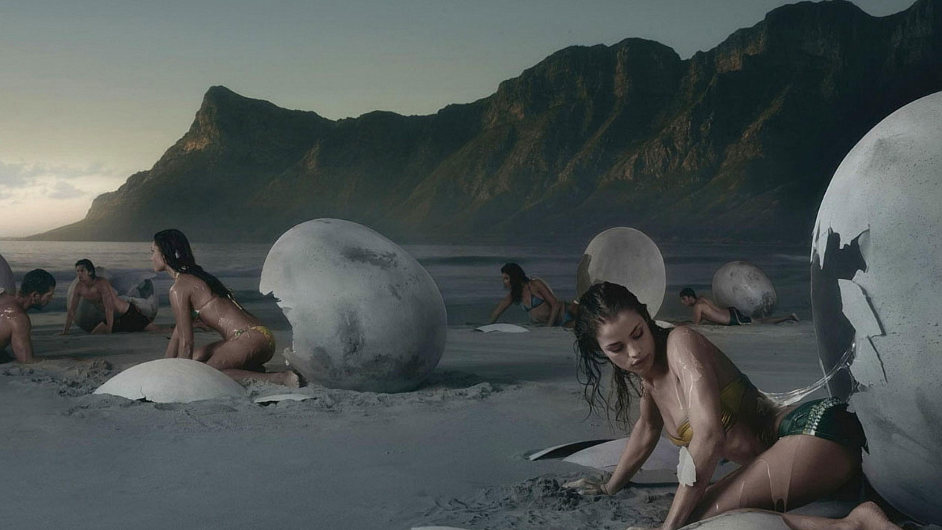 funny water summer sea sky people ocean relax vacation 2k