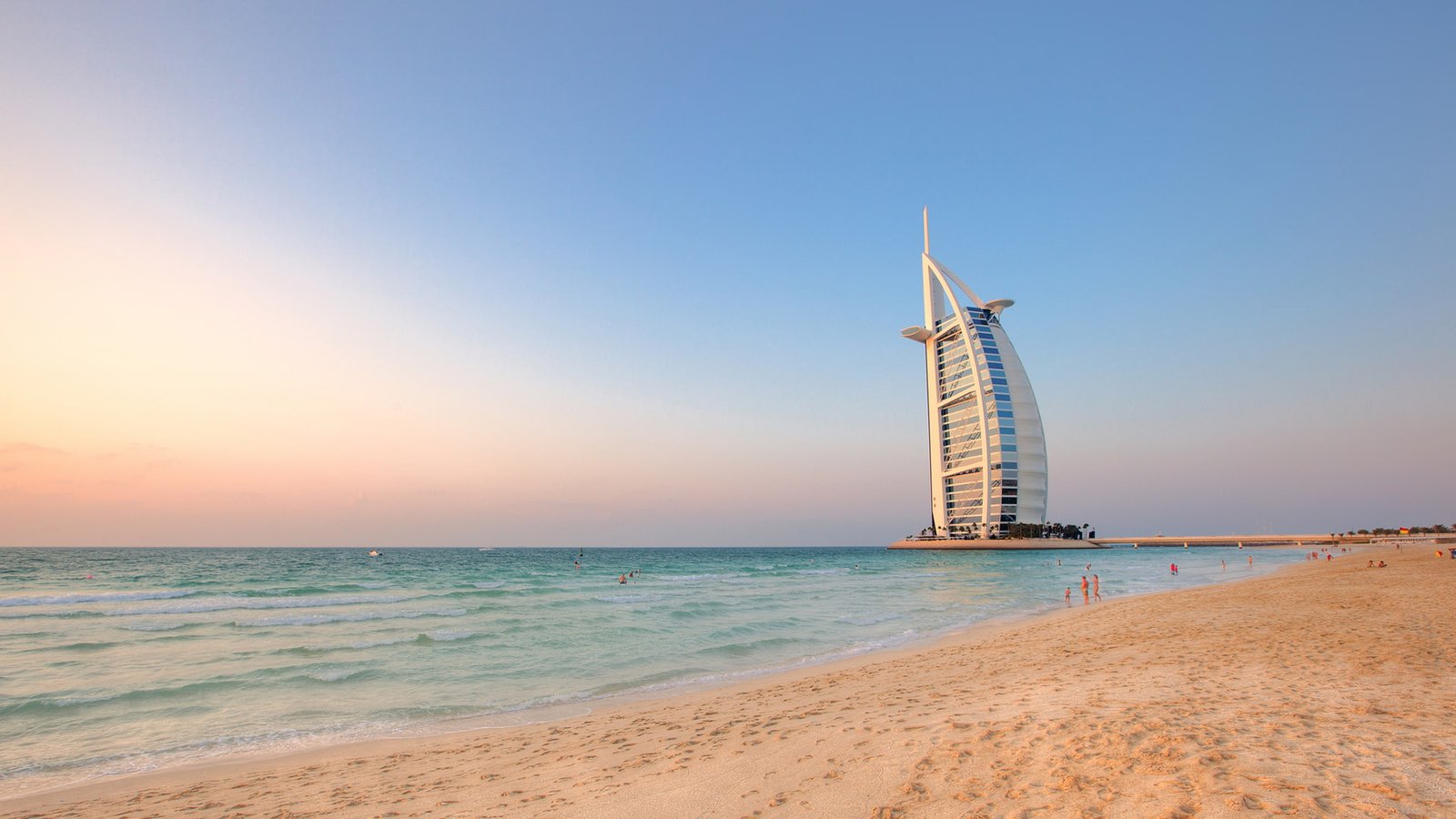 Dubai Building Hotel Ocean Beach HD nature 2k