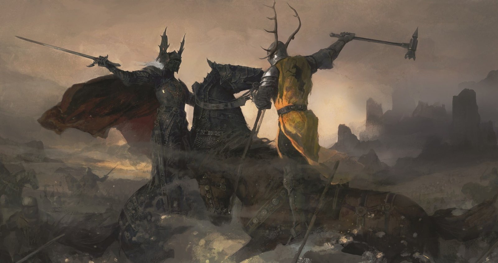 Game of Thrones Robert Baratheon knight horse war Rhaegar Targaryen 2k
