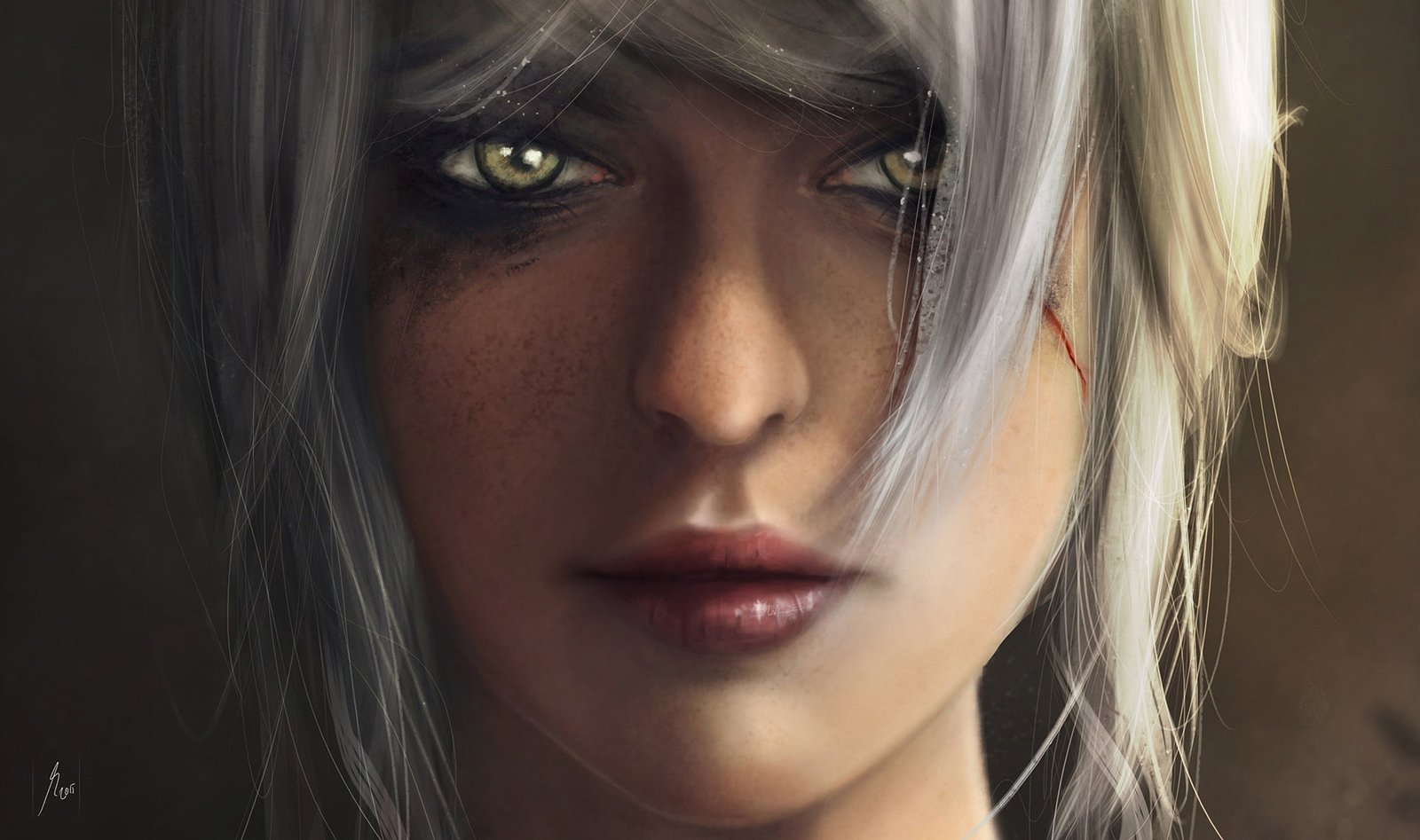 fantasy girl The Witcher 3 Wild Hunt art Cirilla Fiona Elen Riannon 2k