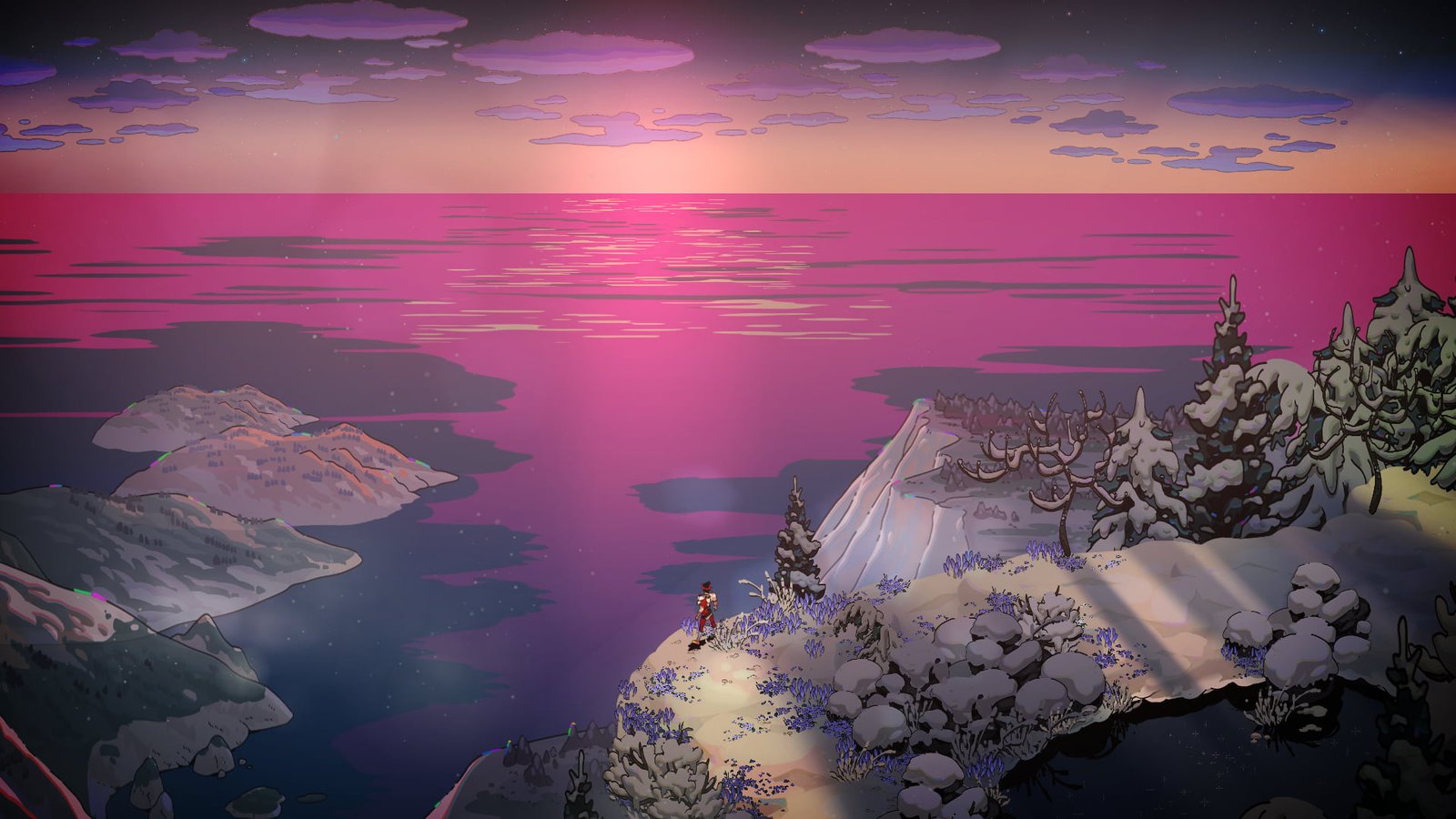 sunrise Hades Game landscape 2k